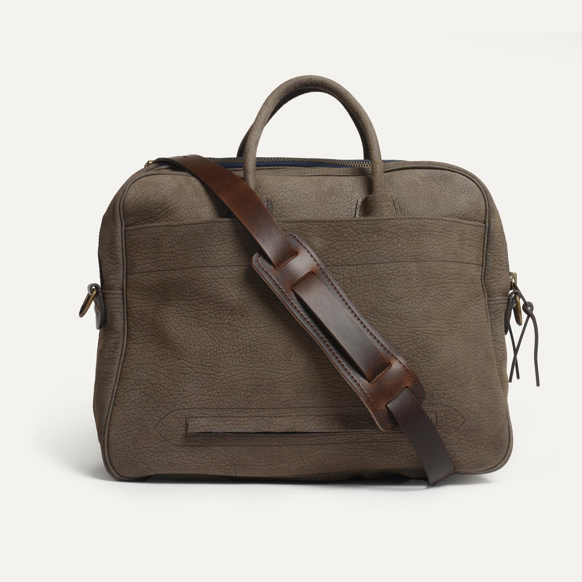Sac business Zeppo - Soft Kaki brun (image n°3)