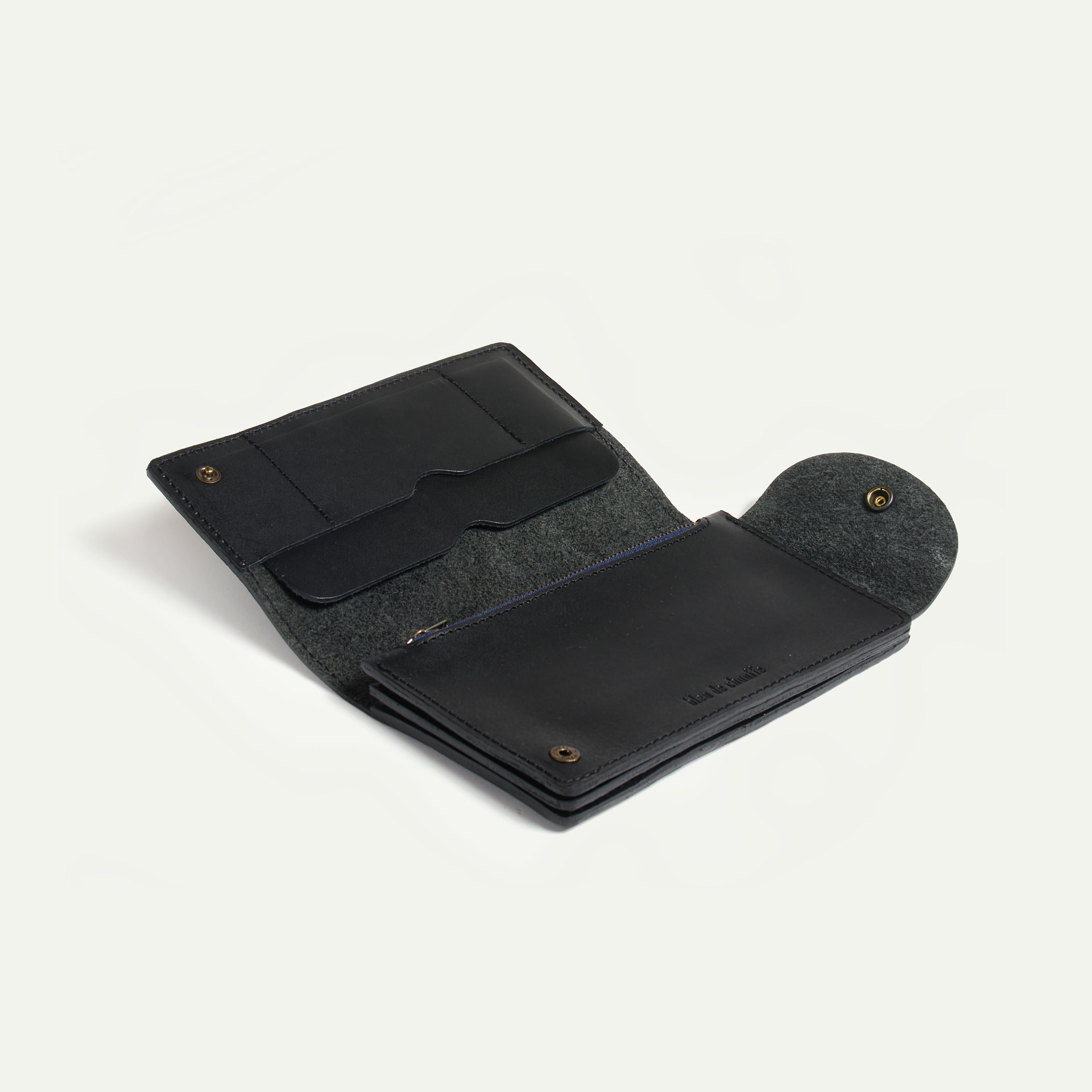 Corto wallet - Black waves (image n°2)