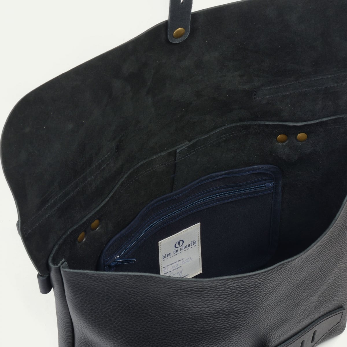 Sac postier Lazard - Noir (image n°4)