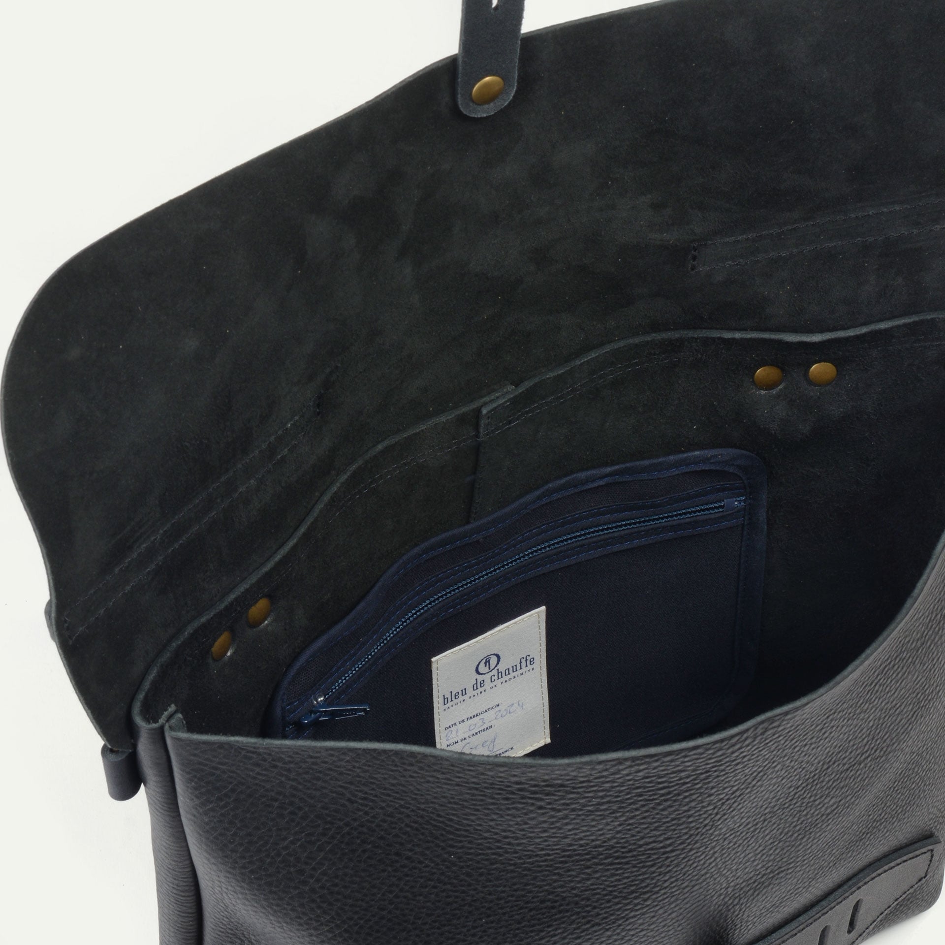 Sac postier Lazard - Noir (image n°4)