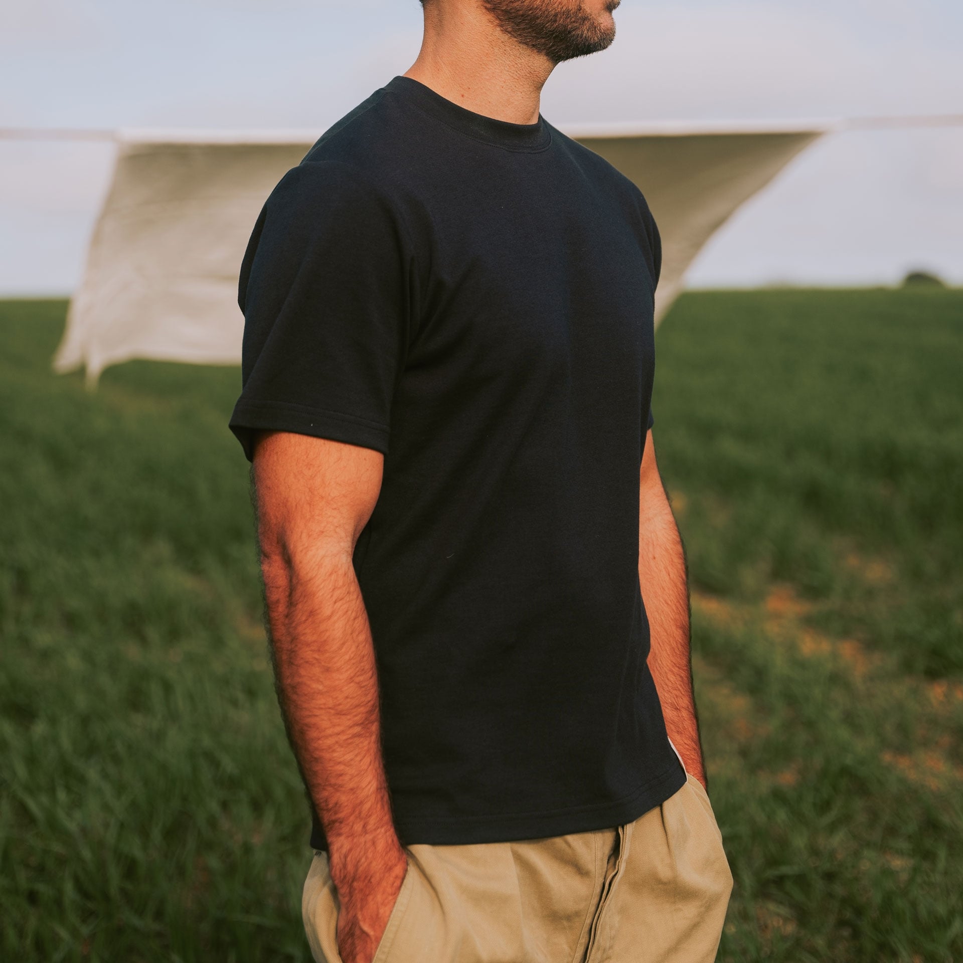 The Heavy weight champion T shirt - Navy (image n°4)