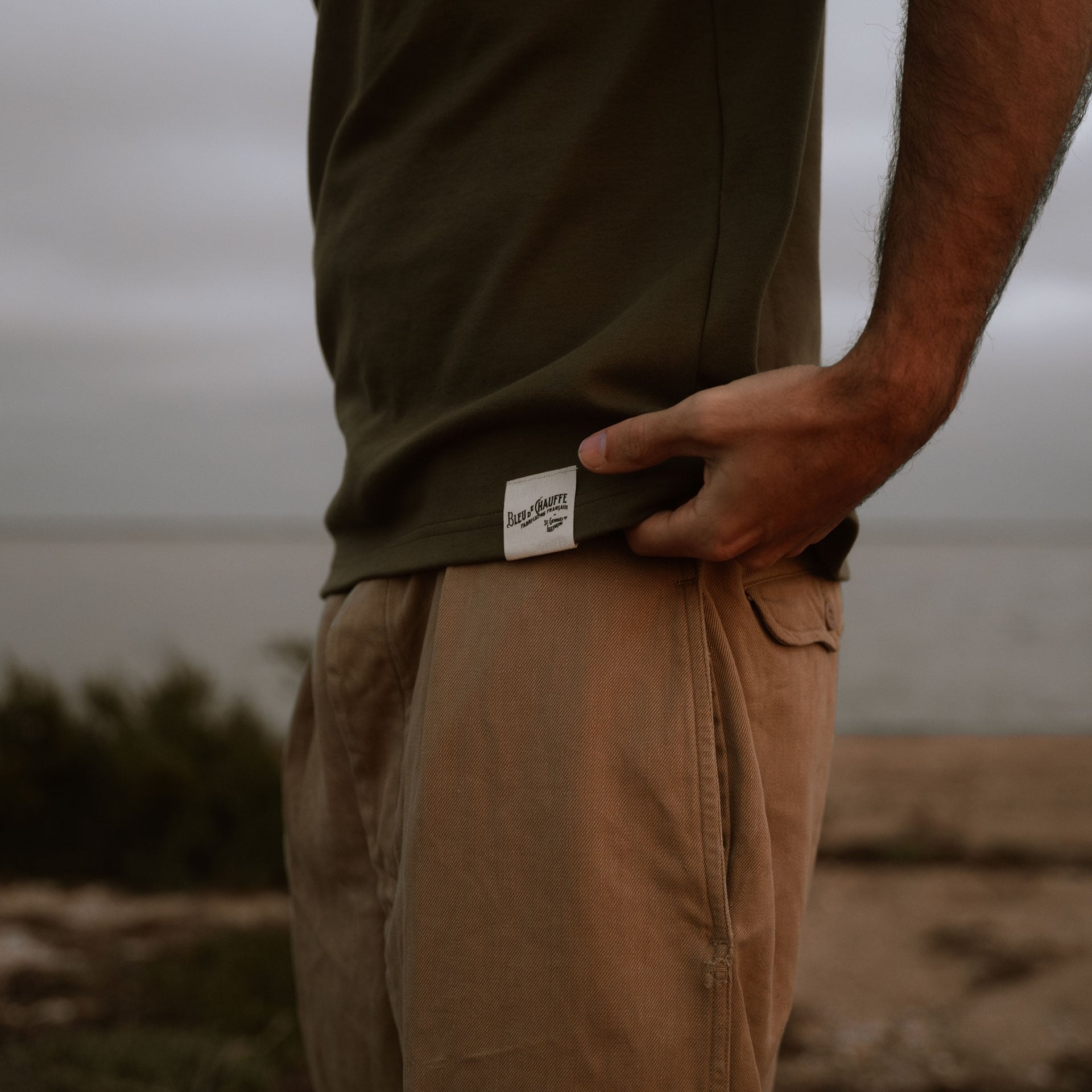 The Heavy weight champion T shirt - Khaki (image n°4)
