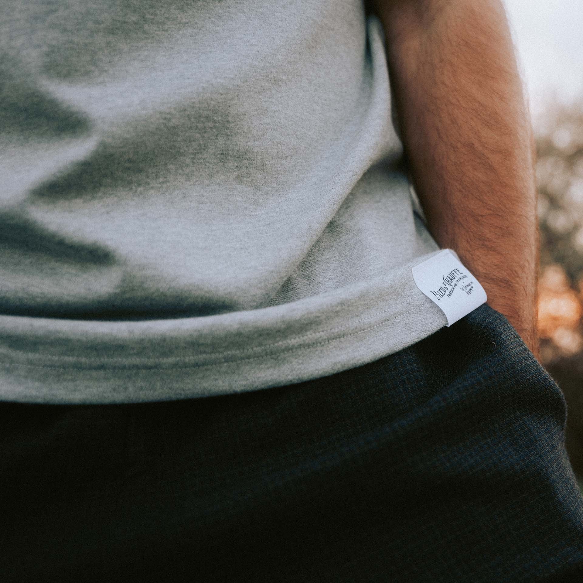 The Heavy weight champion T shirt - Mottled Grey (image n°4)