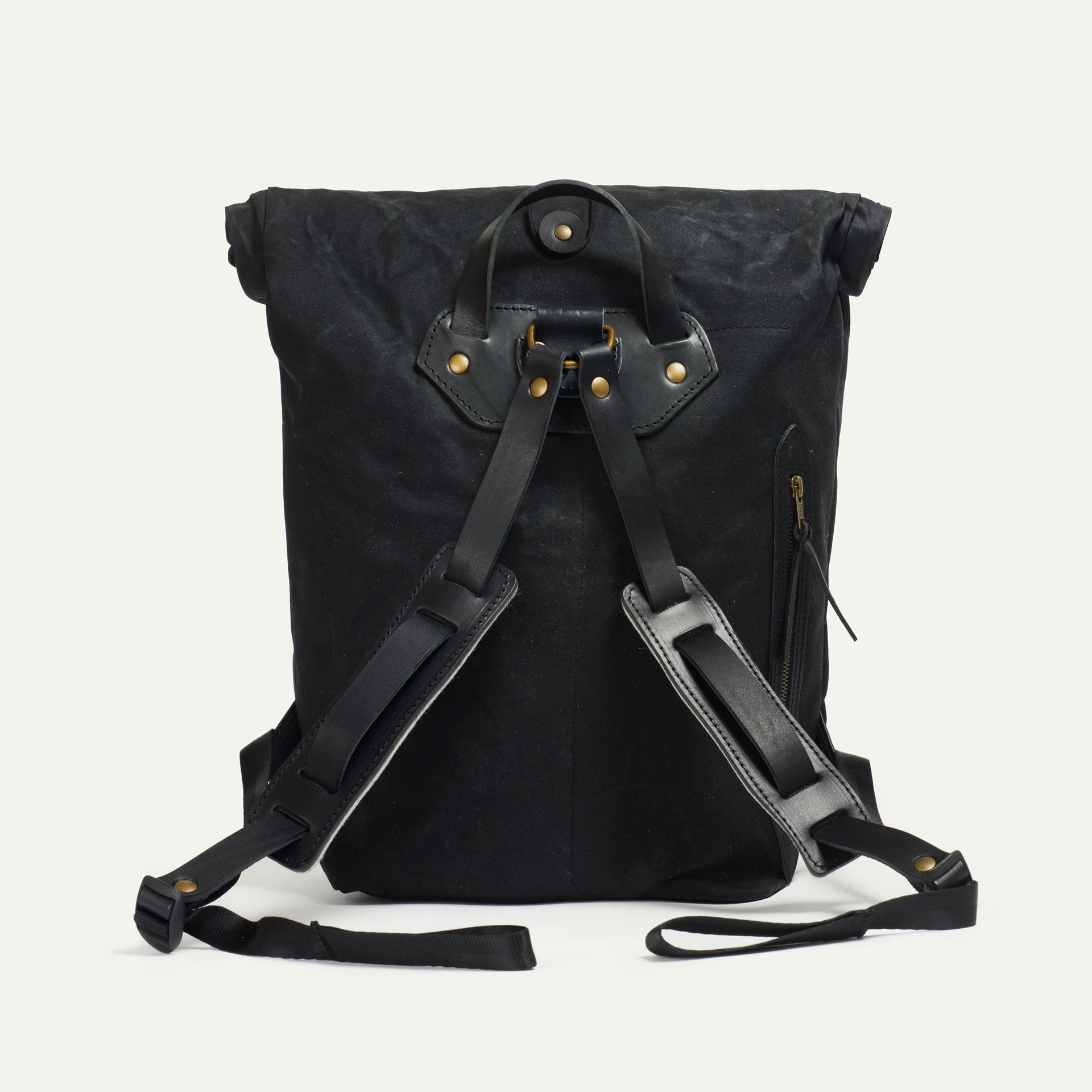 Rucksack Meteor - Schwarz Gewachst (image n°2)