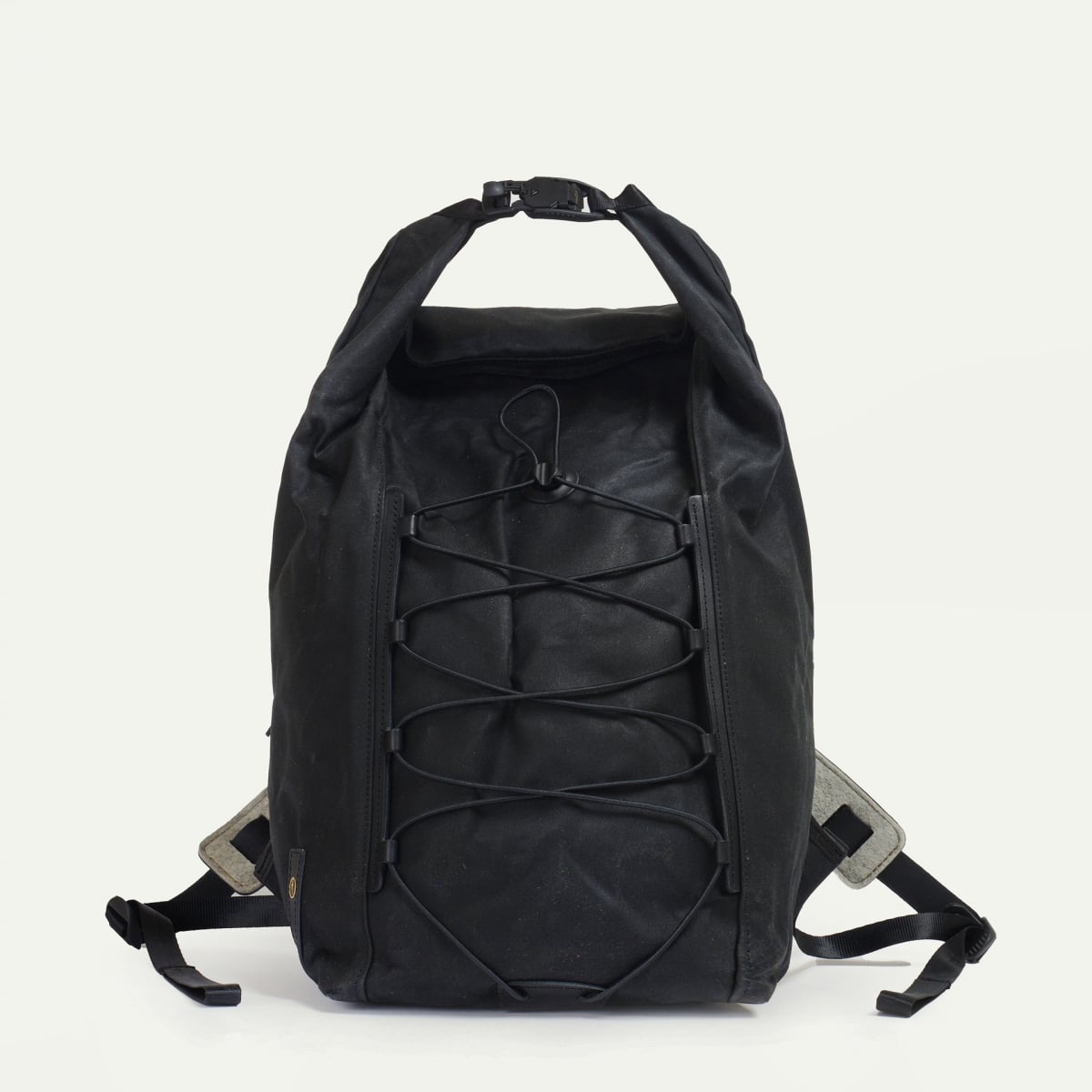 Rucksack Meteor - Schwarz Gewachst (image n°1)