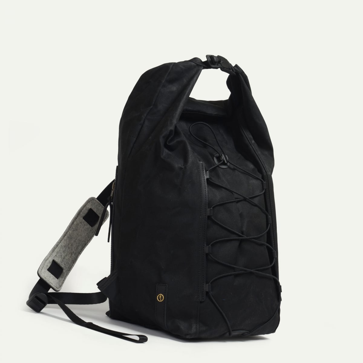 Météore backpack - Black waxed (image n°3)