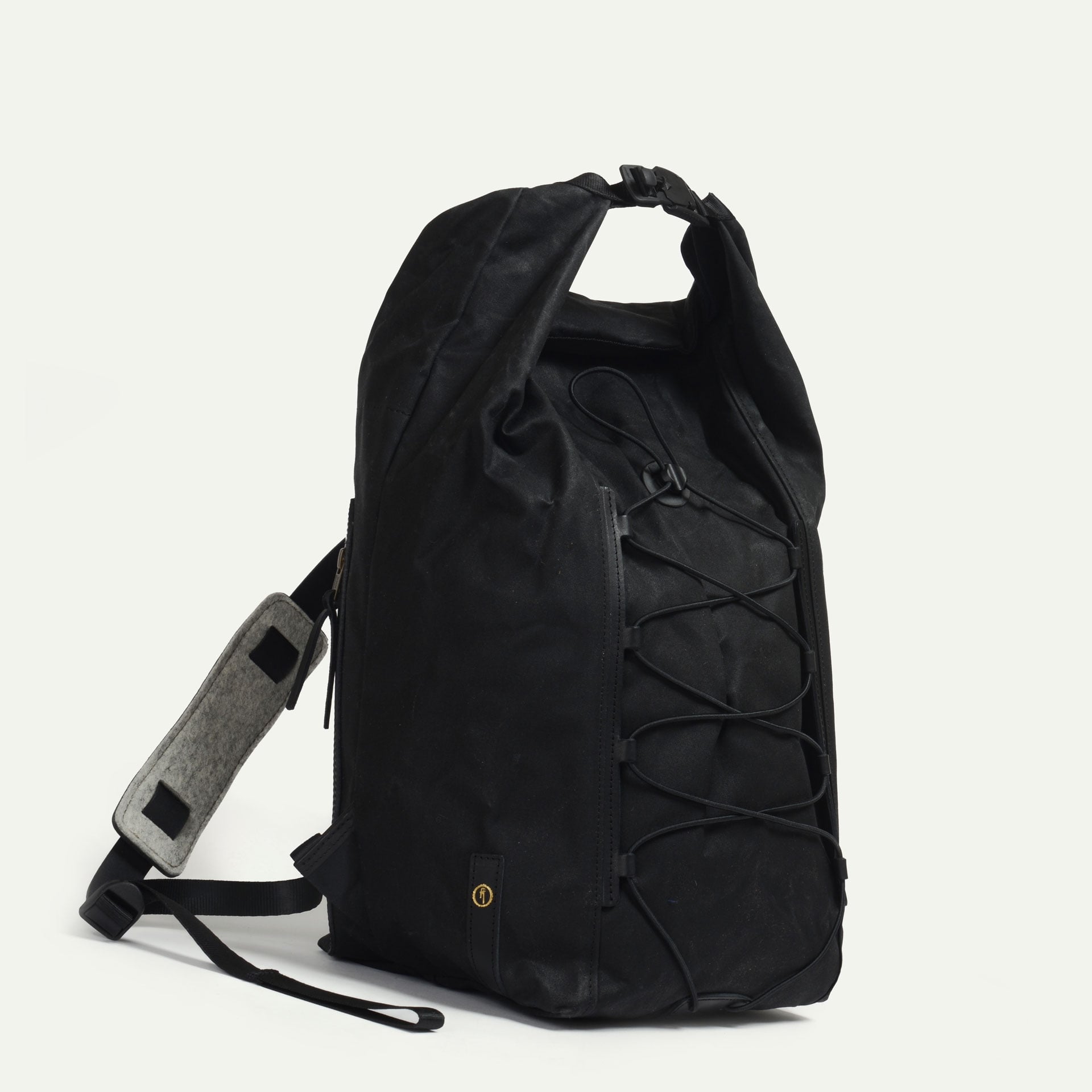 Rucksack Meteor - Schwarz Gewachst (image n°3)