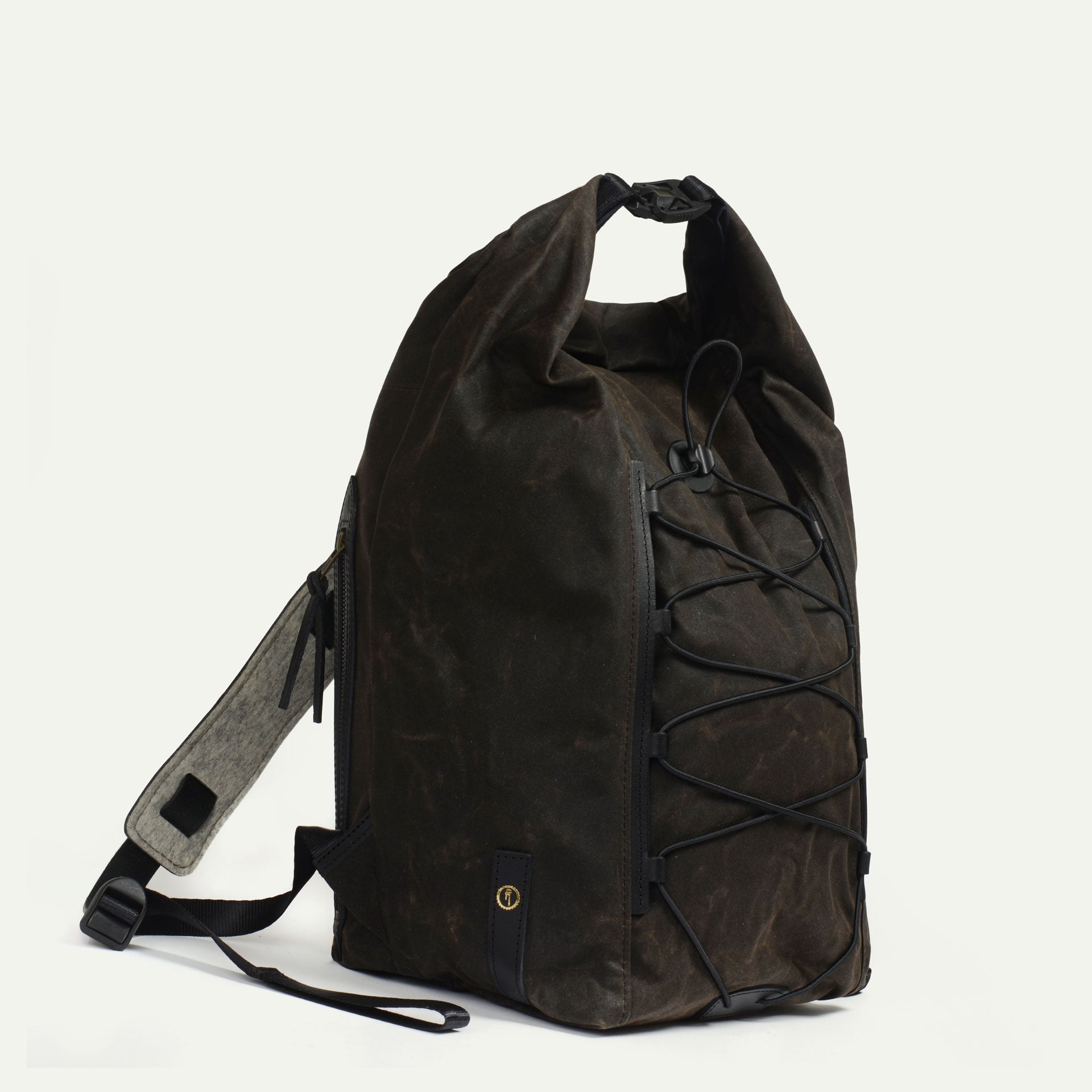Sac à dos Météore - Kaki waxé (image n°3)