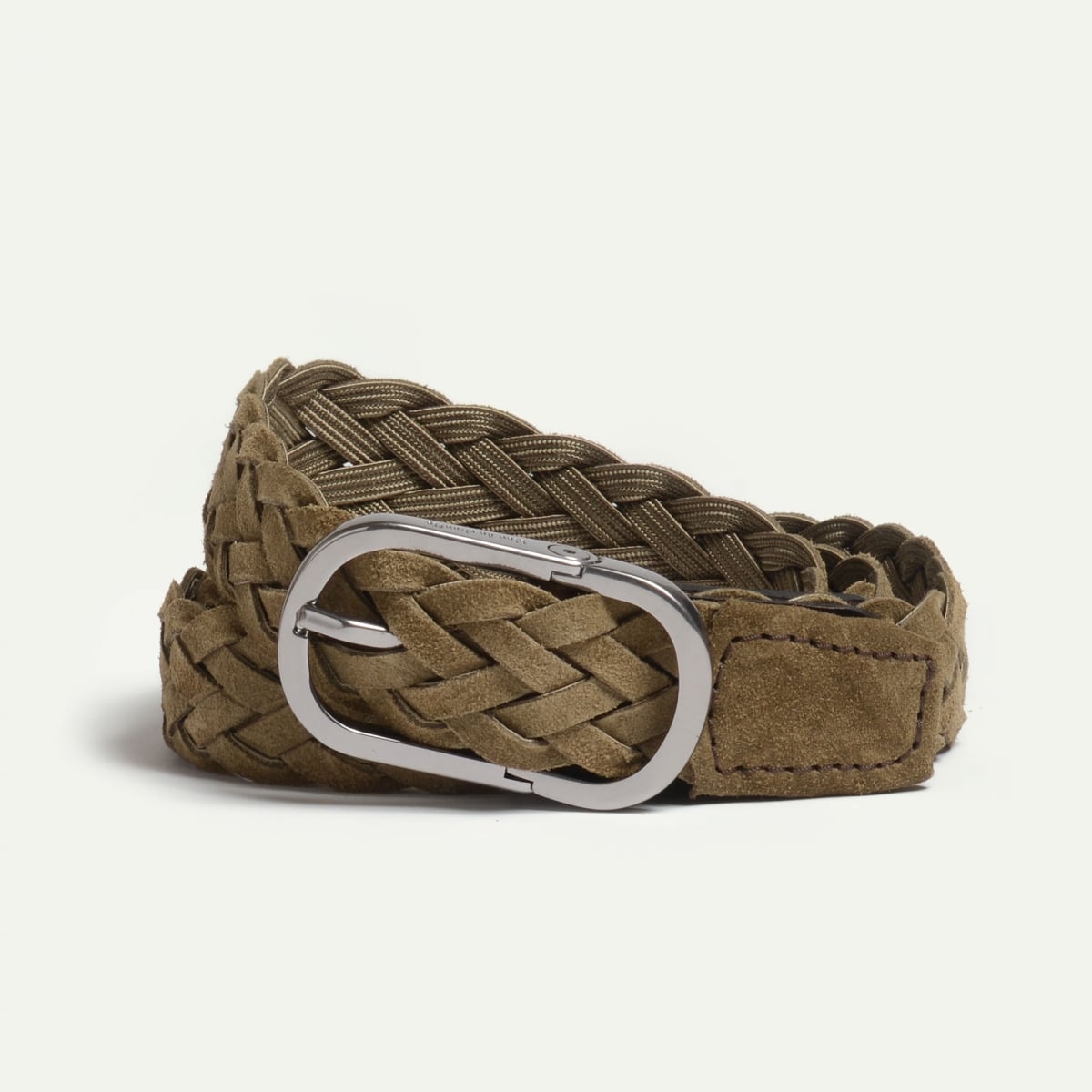 Cliquet geflochtener Gürtel - Khaki (image n°2)