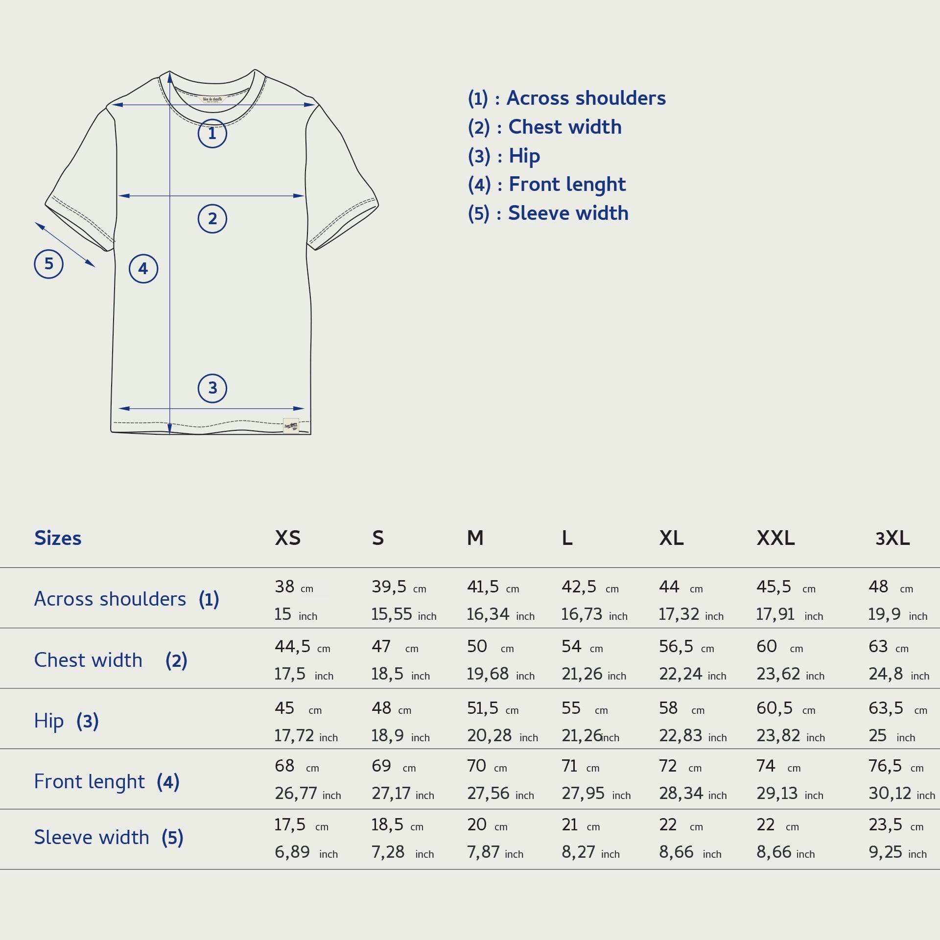 The Heavy weight champion T shirt - Mottled Grey (image n°8)