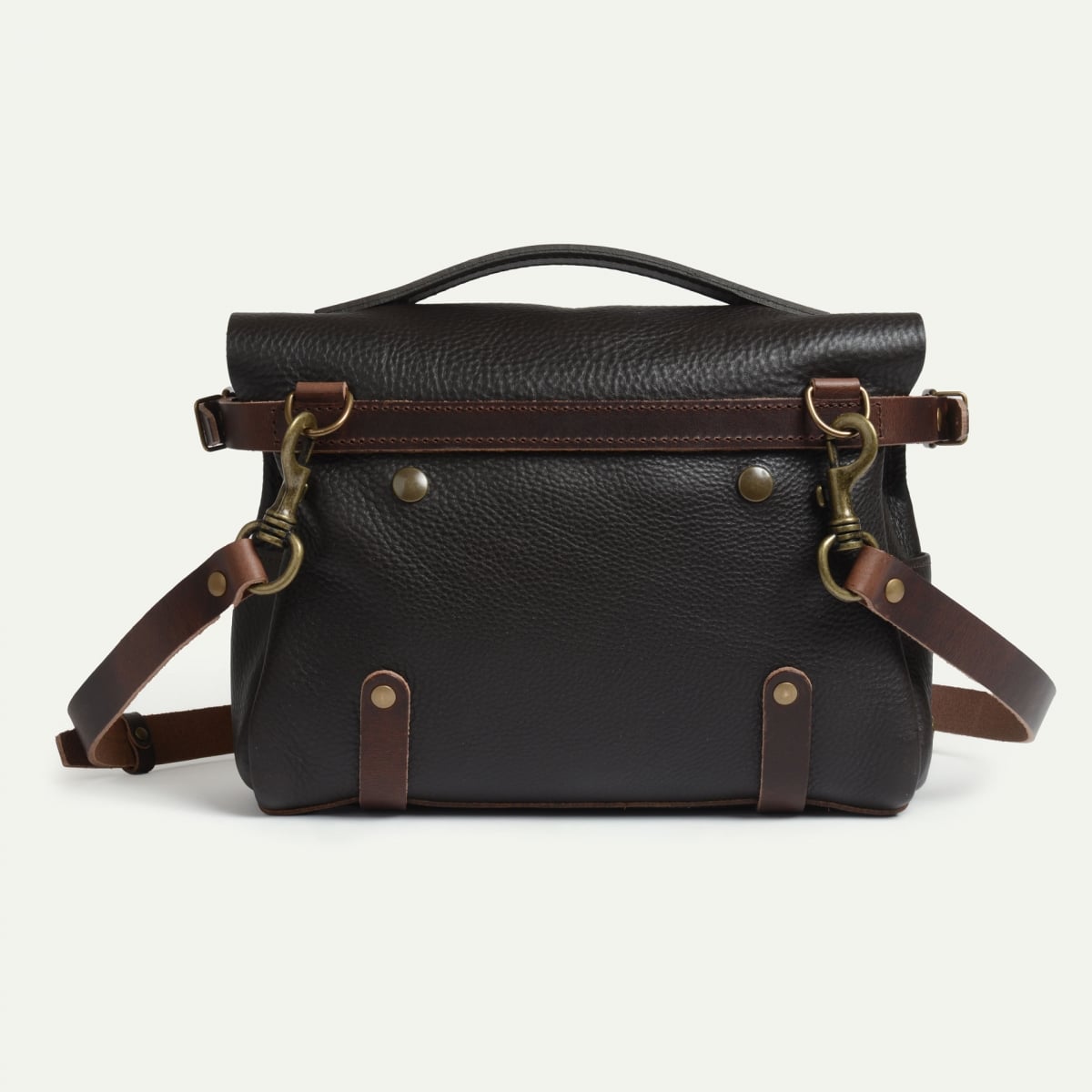 Éclair S Postman bag - Dark Brown (image n°3)