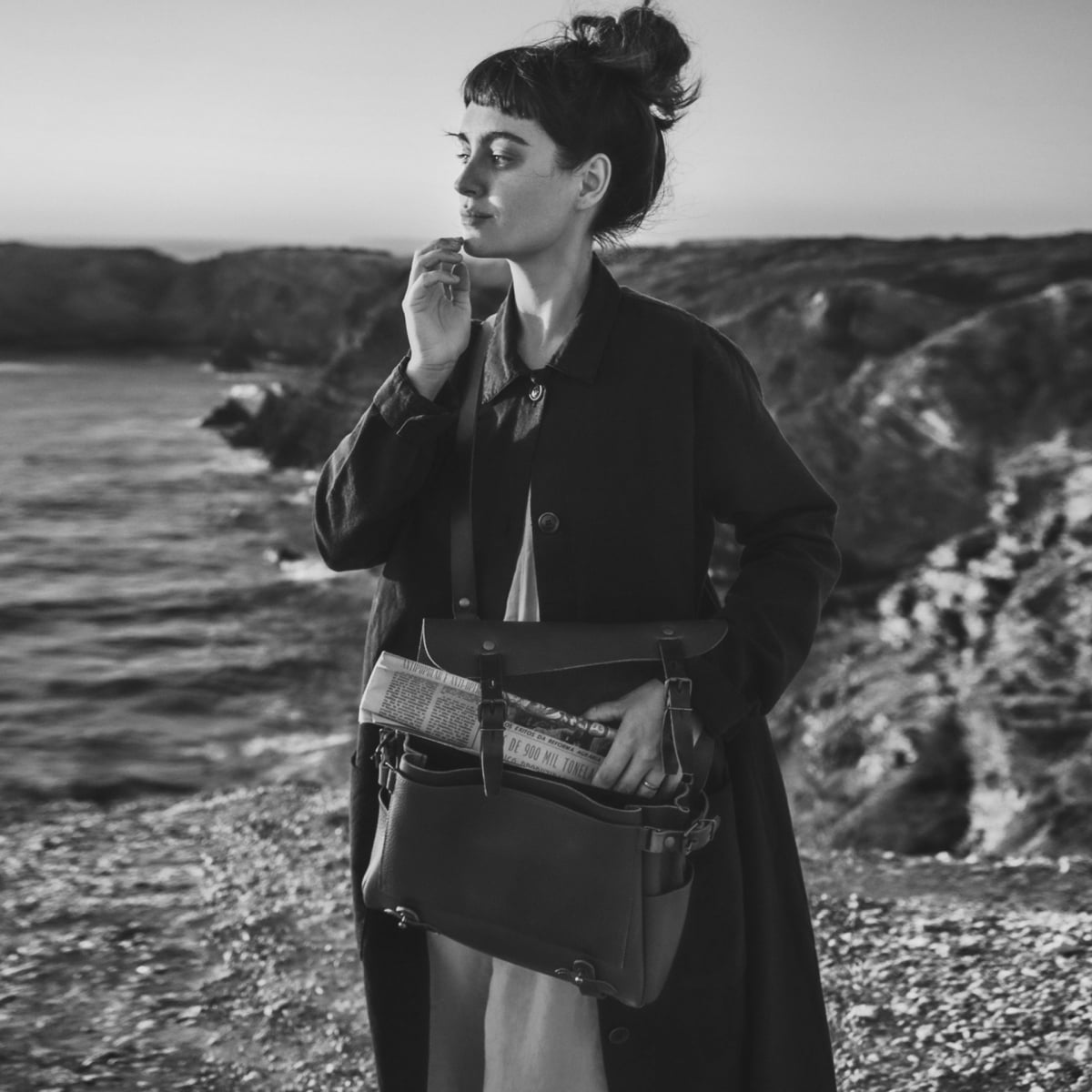 Bolso Postier Eclair S - Marrón oscuro (imagen n.º 7)