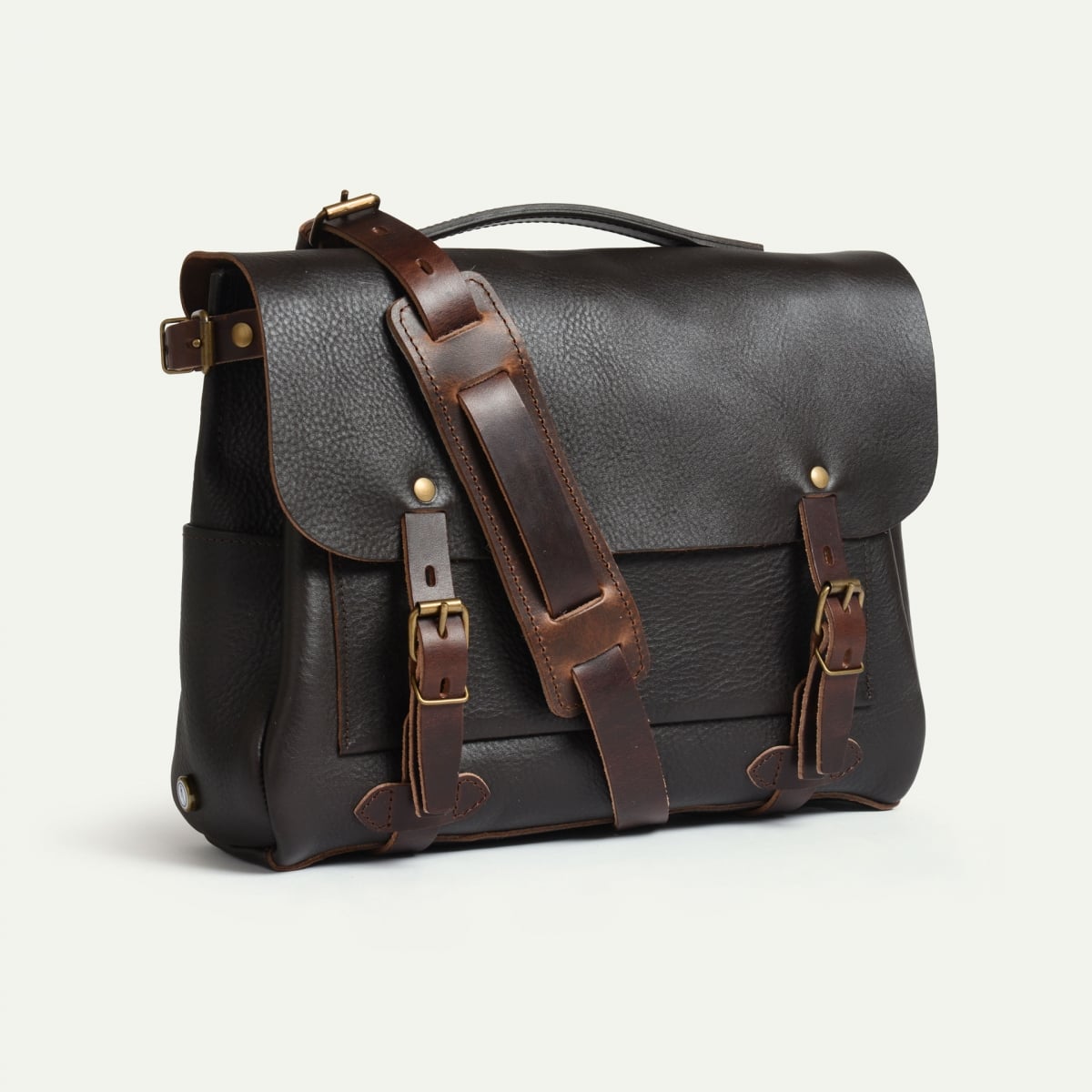 Éclair M Postman bag - Dark Brown (image n°2)