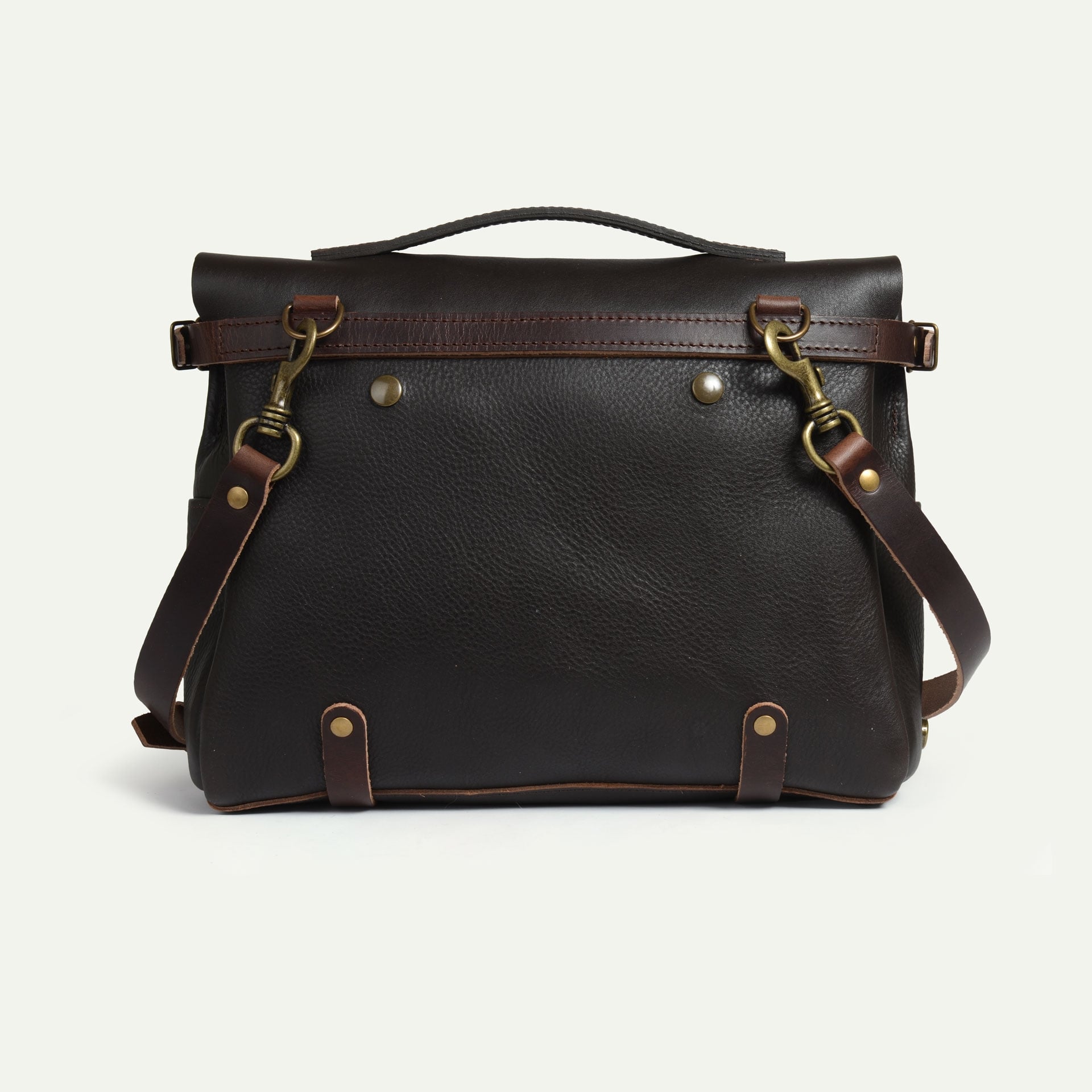 Sac Postier Eclair M - Marron Brun (image n°3)