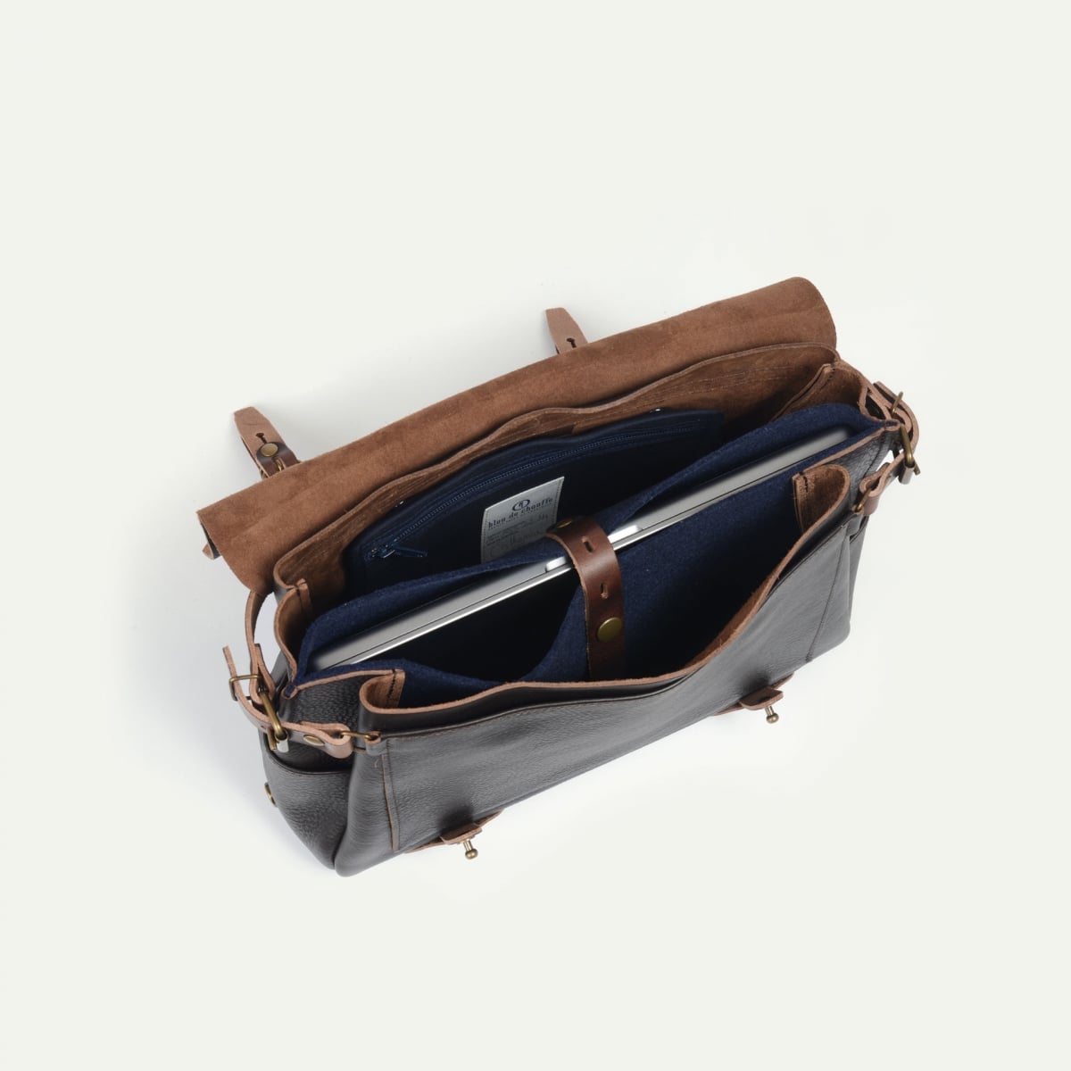 Sac Postier Eclair M - Marron Brun (image n°5)