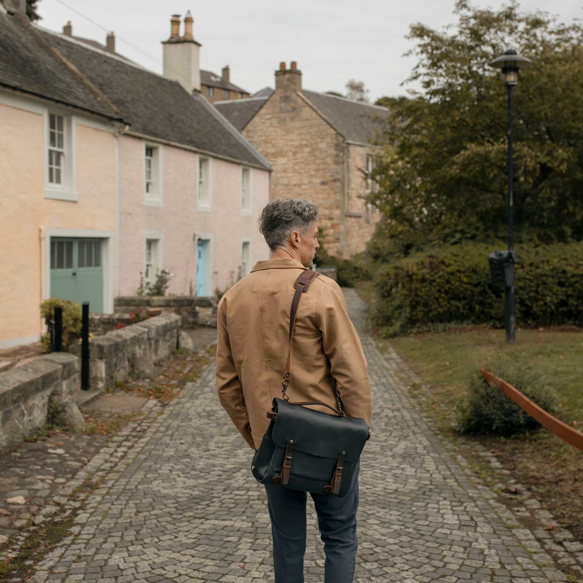 Éclair M Postman bag - Dark Brown (image n°8)