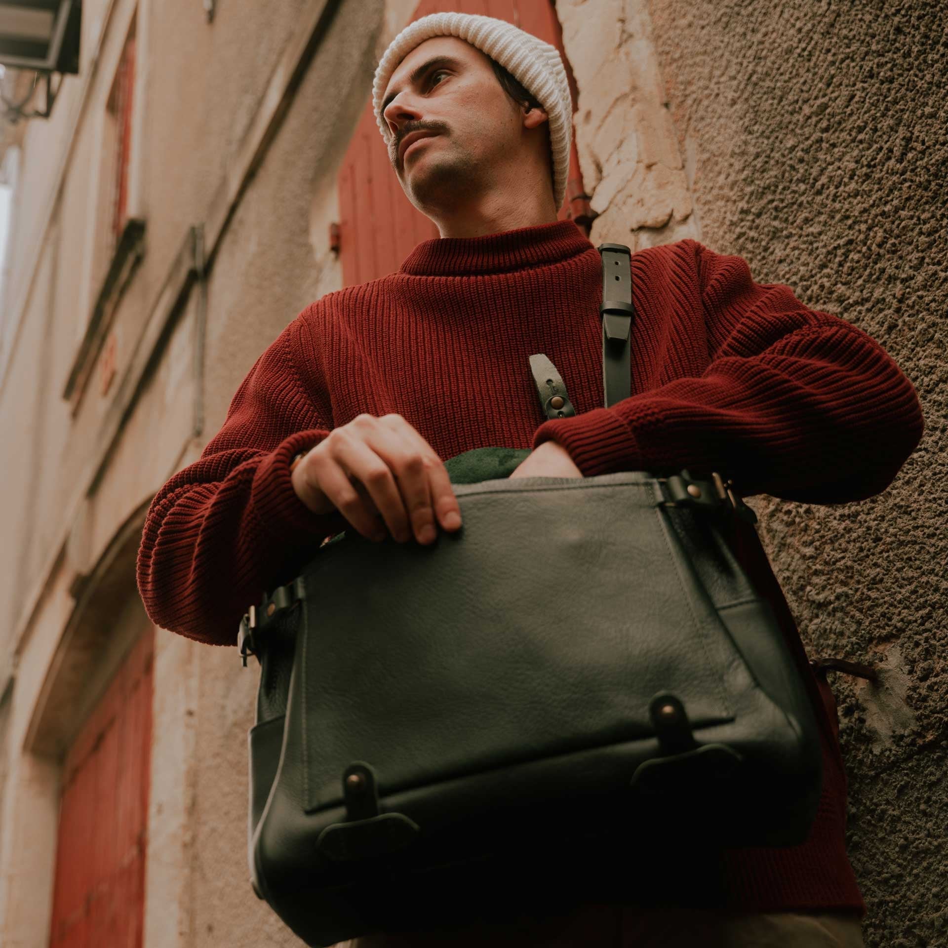 Sac Postier Eclair M - Vert (image n°7)