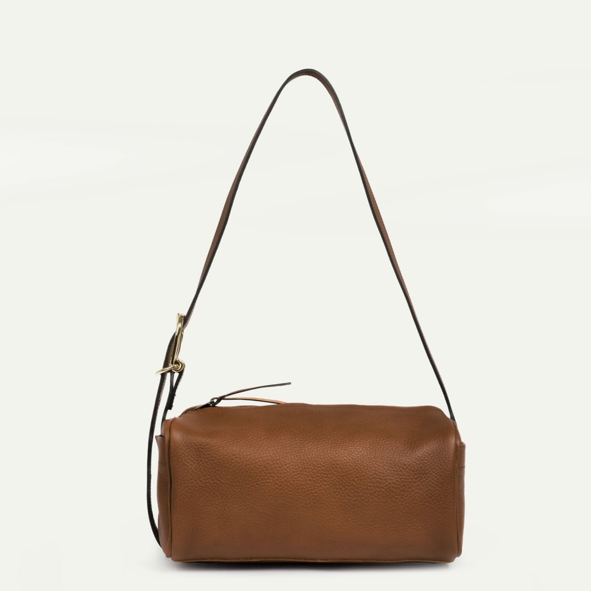 Mini sac Baluchon - Brun ambré (image n°1)