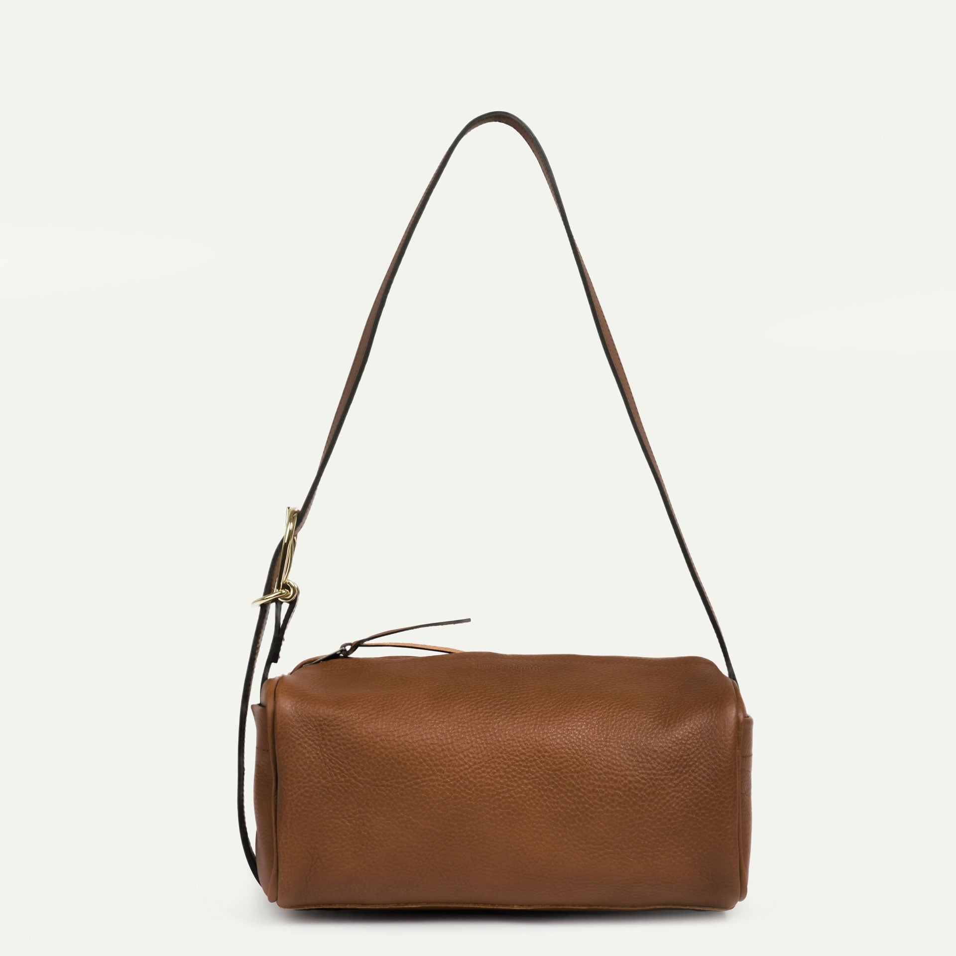 Mini sac Baluchon - Brun ambré (image n°1)