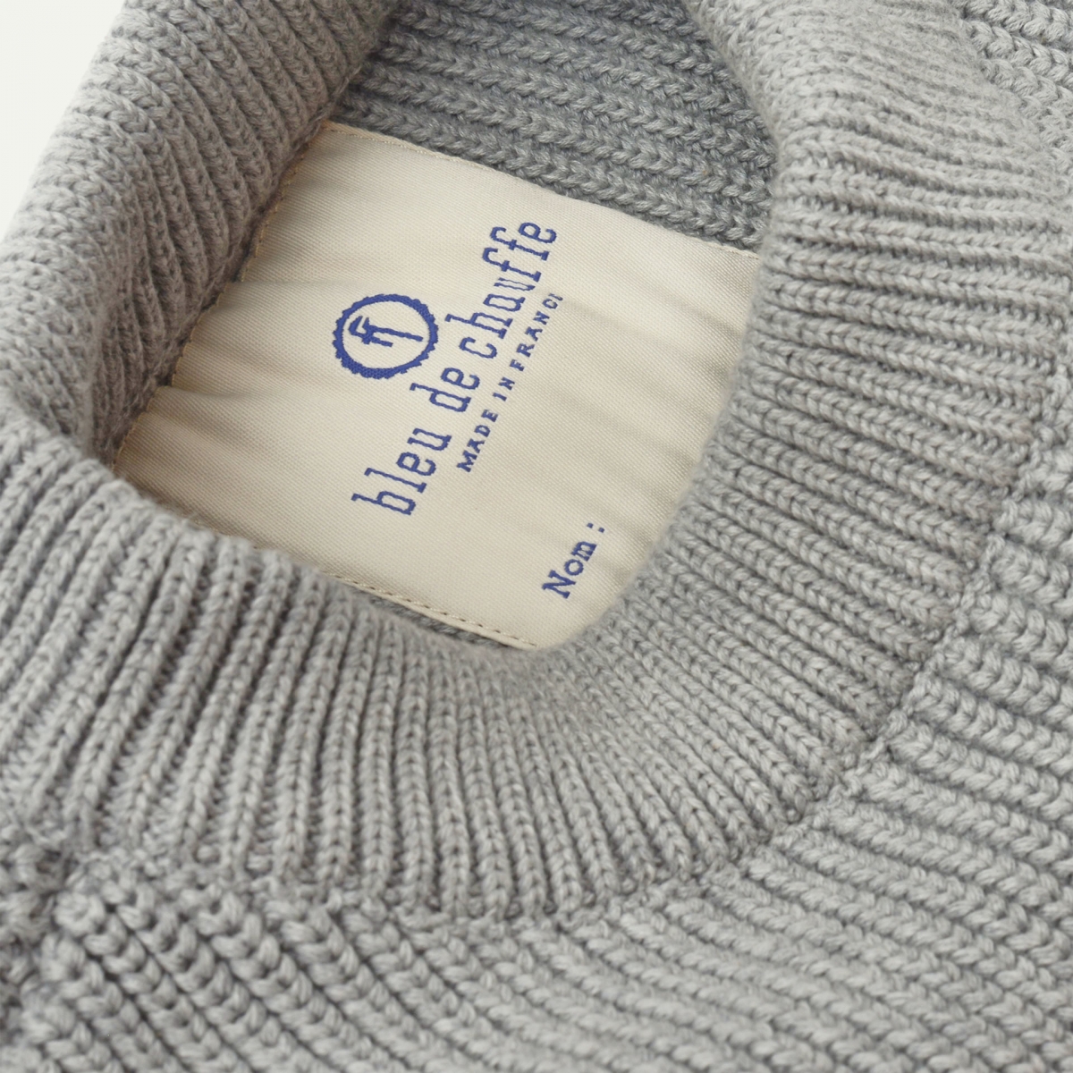 Jersey marinero Cancale - Gris jaspeado (imagen n.º 4)