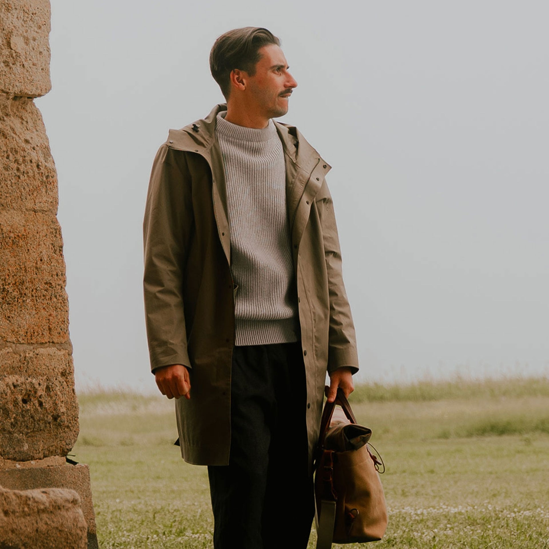 Jersey marinero Cancale - Gris jaspeado (imagen n.º 5)
