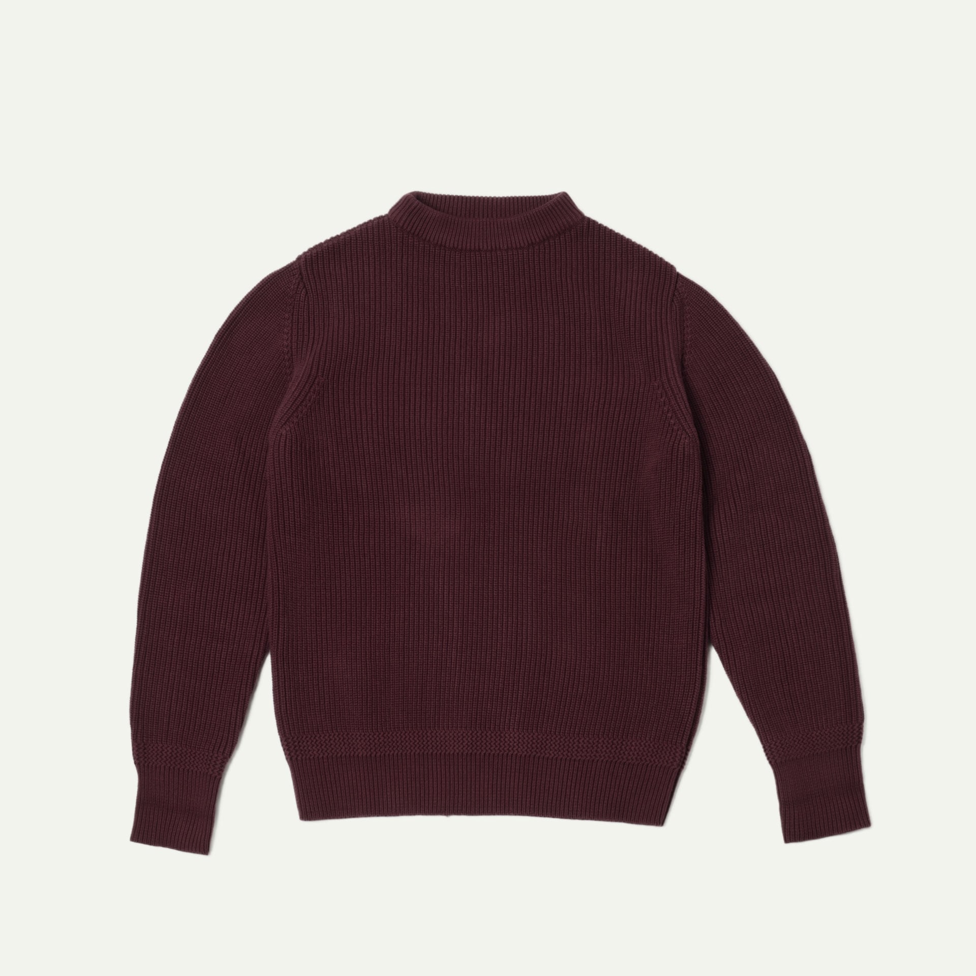 Pull Marin Cancale - Bordeaux (image n°1)