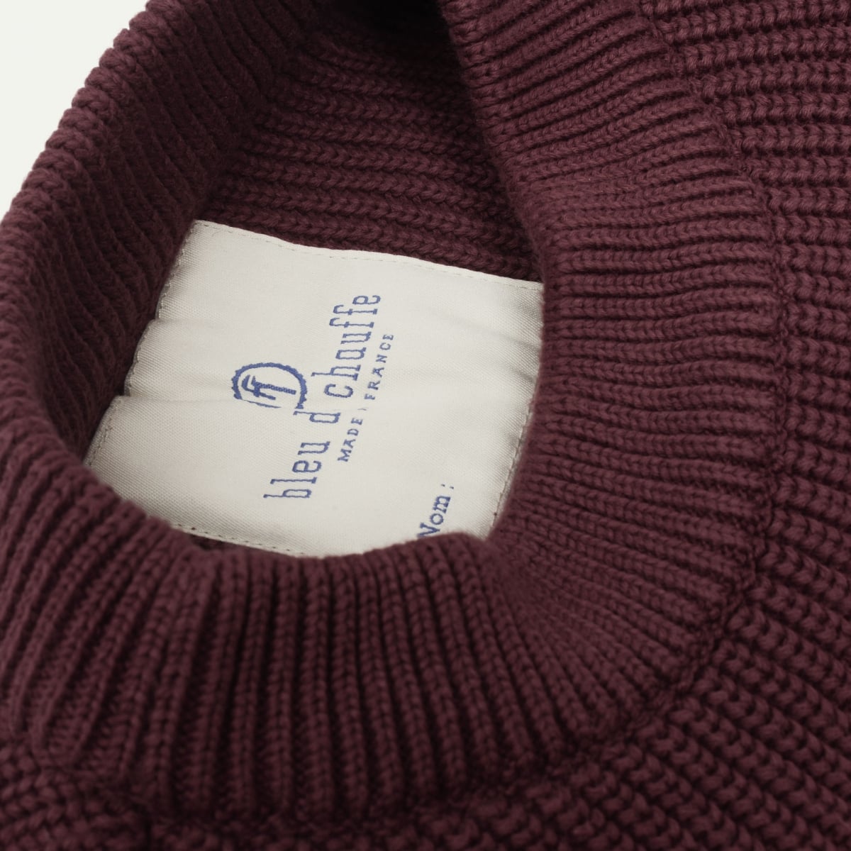 Pull Marin Cancale - Bordeaux (image n°4)