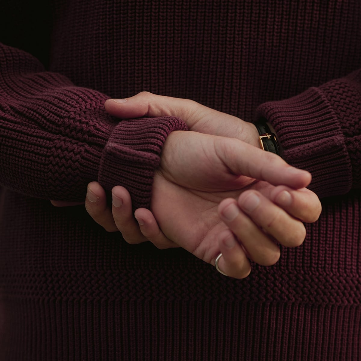Pull Marin Cancale - Bordeaux (image n°8)