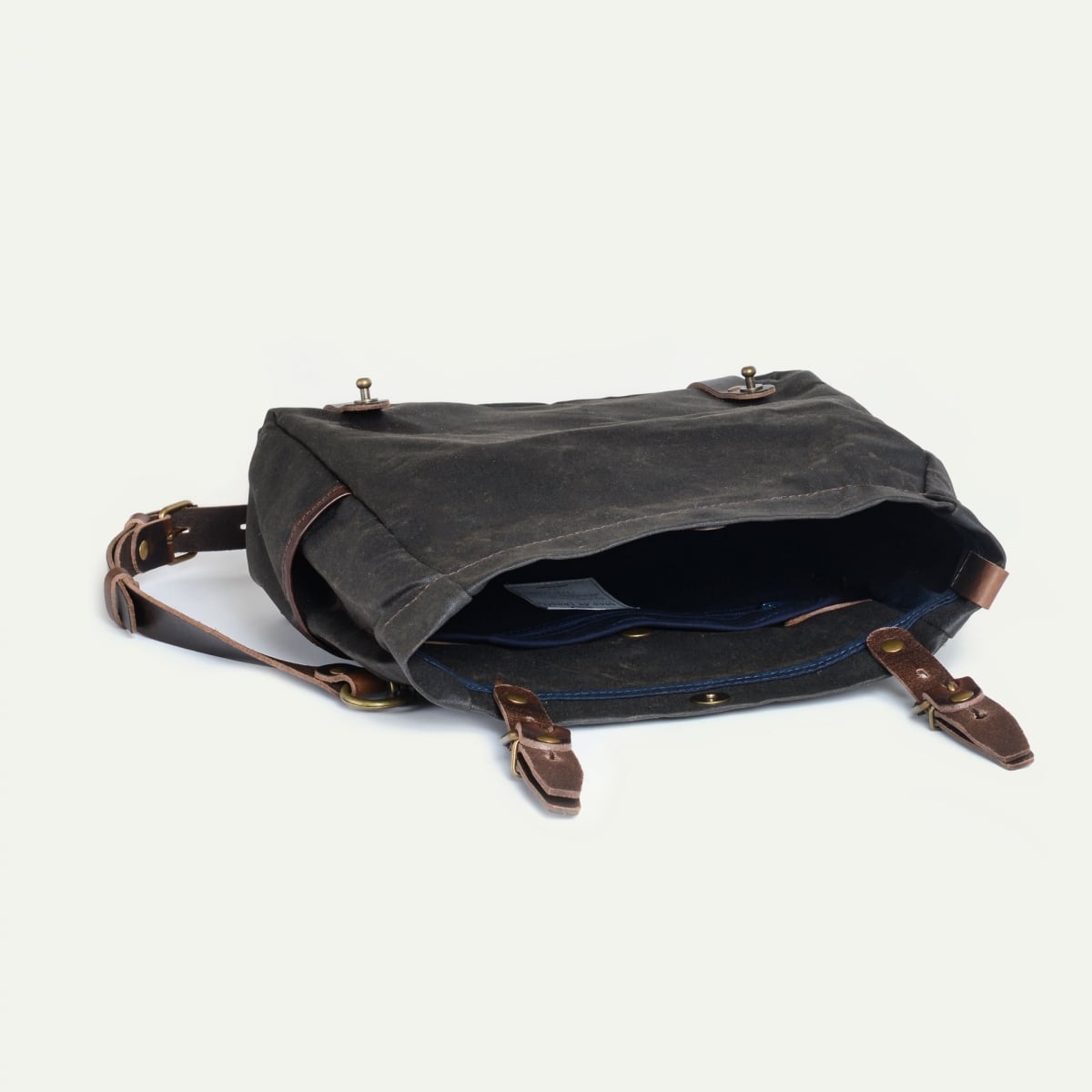 Musette Gibus - Kaki waxé (image n°4)
