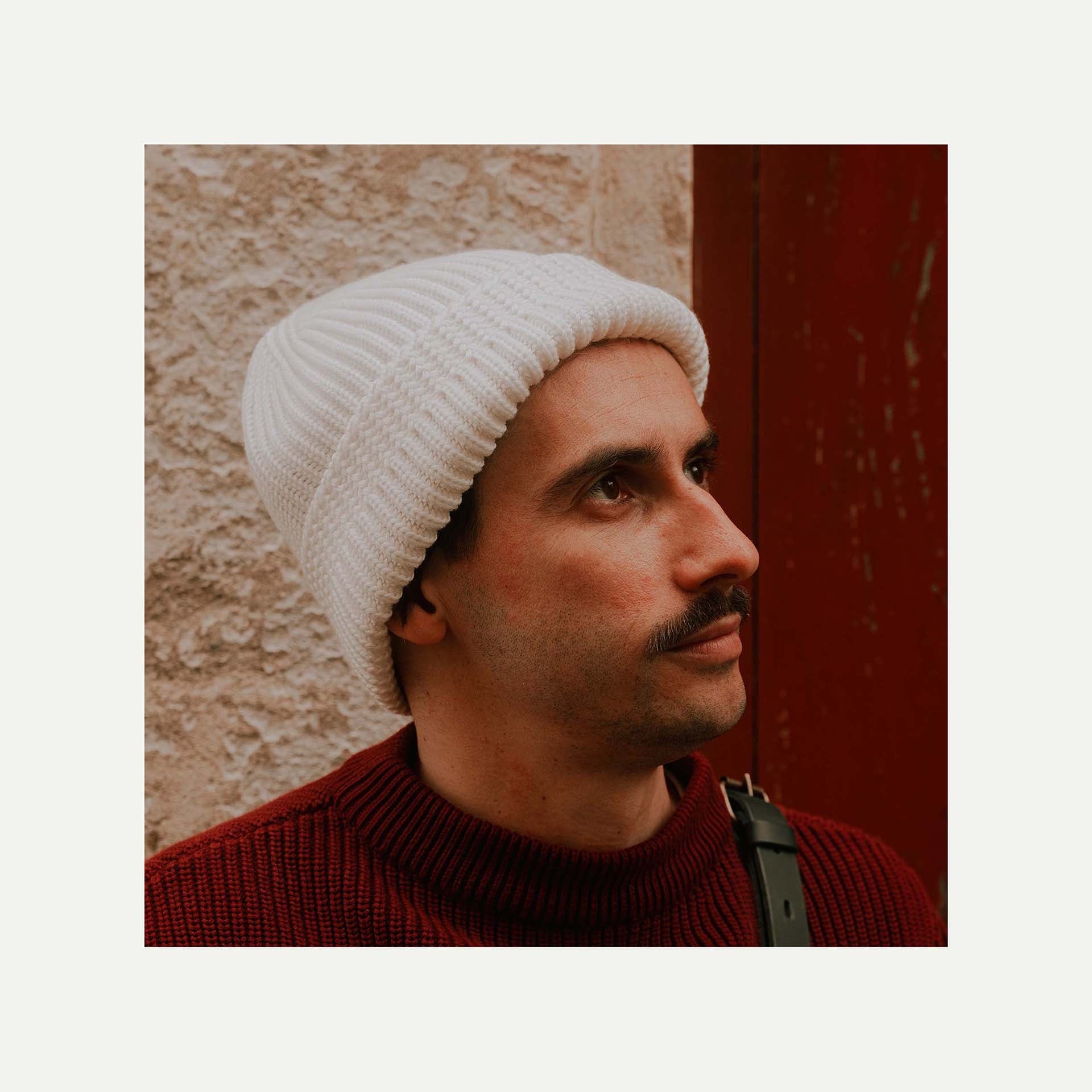 The Guilvinec Knit Cap - Ecru (image n°2)