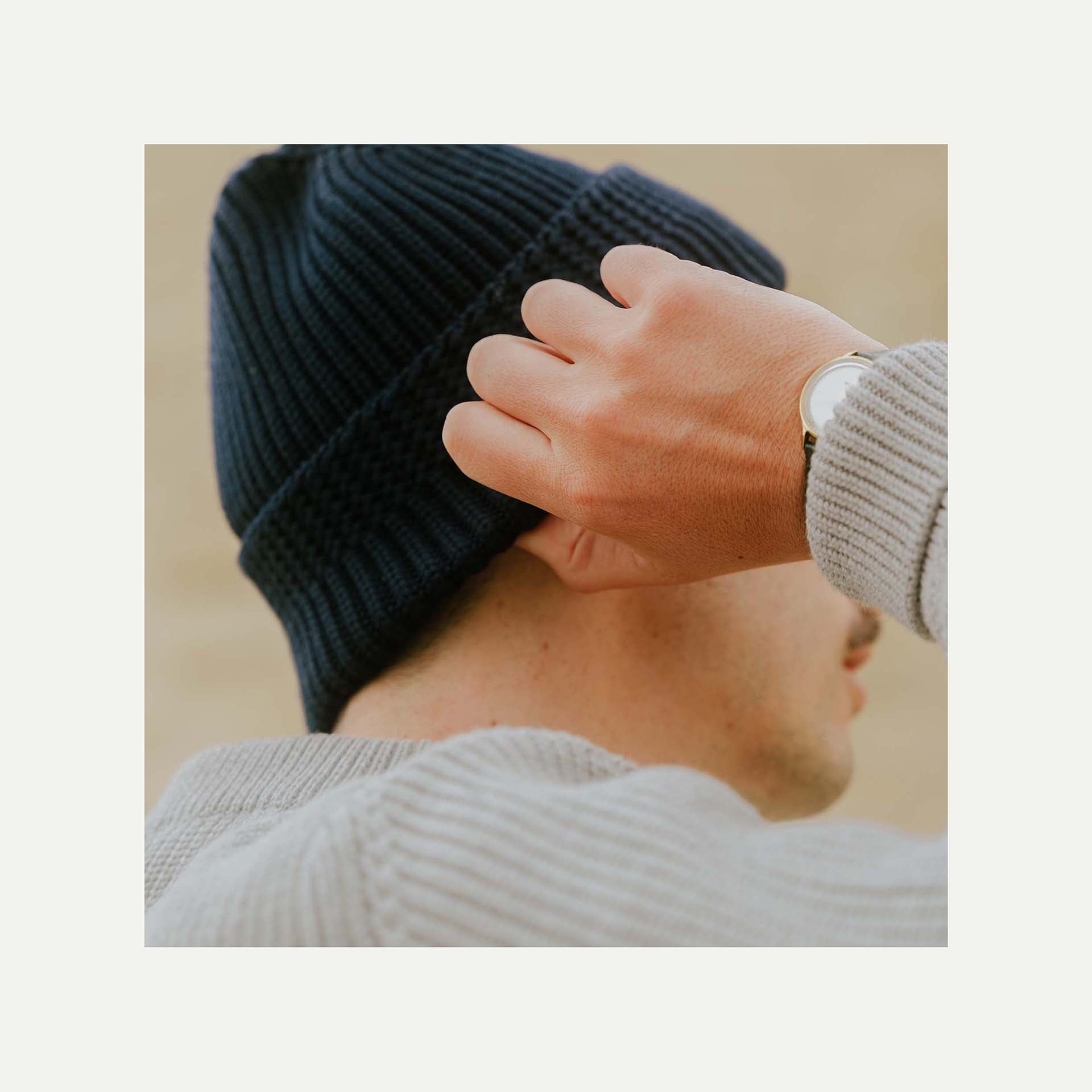 Bonnet Le Guilvinec - Bleu Marine (image n°2)
