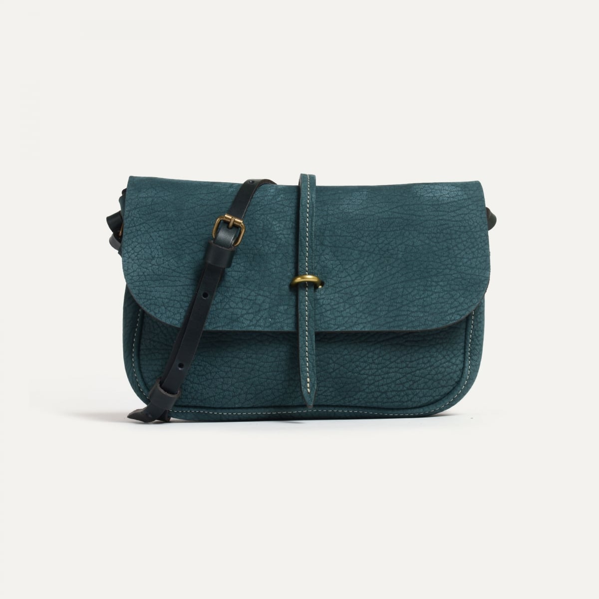 Sac postier Pastiche - Soft Petrolio (image n°1)