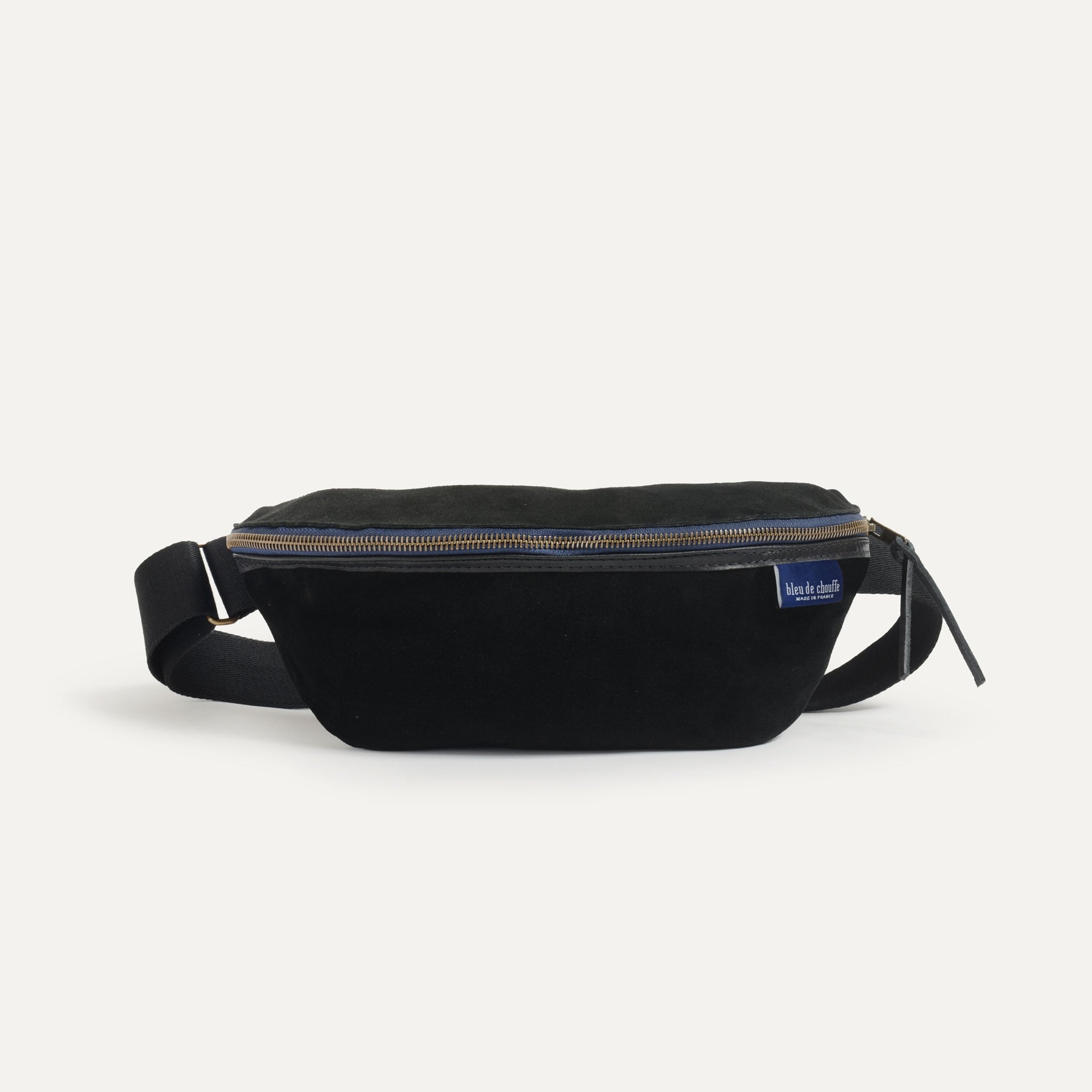 New Beat Belt bag / Suede - Black (image n°1)