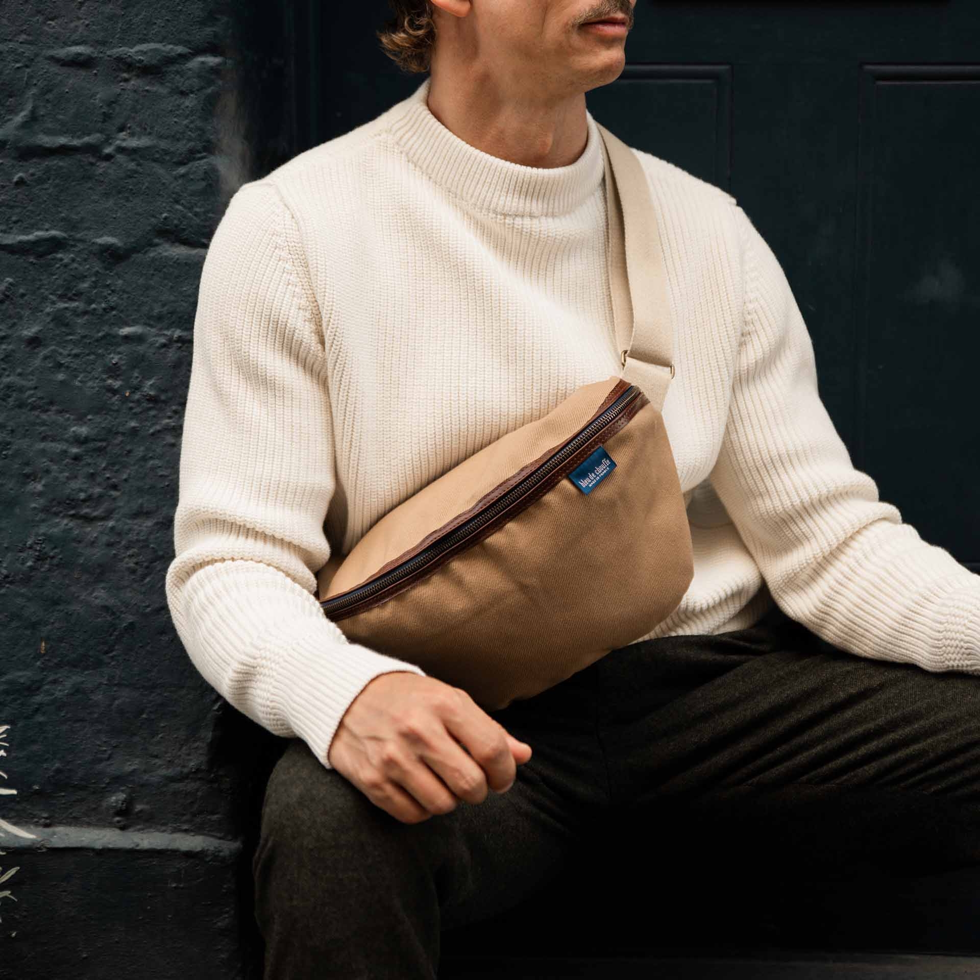 New Beat XL Belt bag - Camel BM (image n°5)