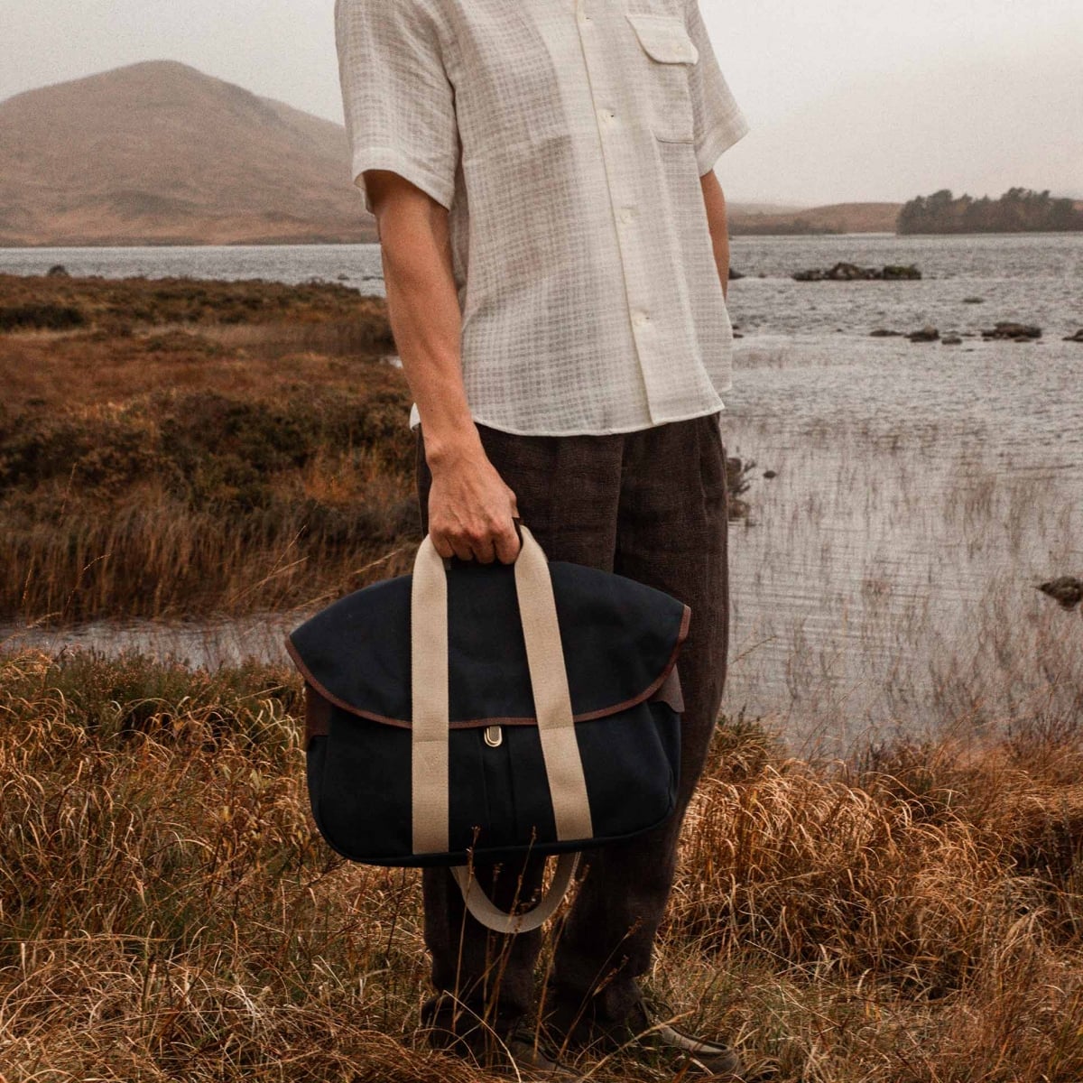 Bolso de negocios Musette - Azul marino BM (imagen n.º 9)