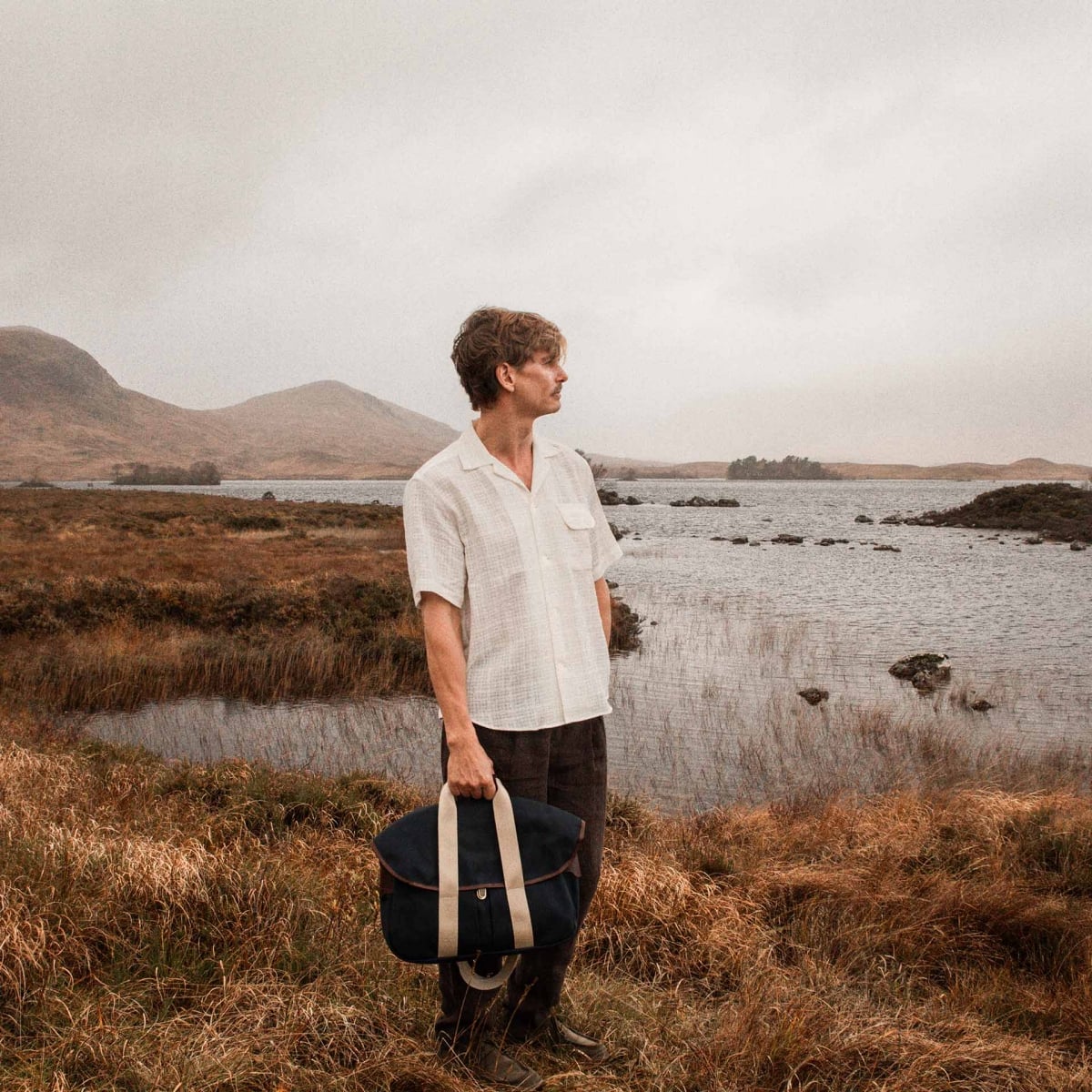 Bolso de negocios Musette - Azul marino BM (imagen n.º 10)