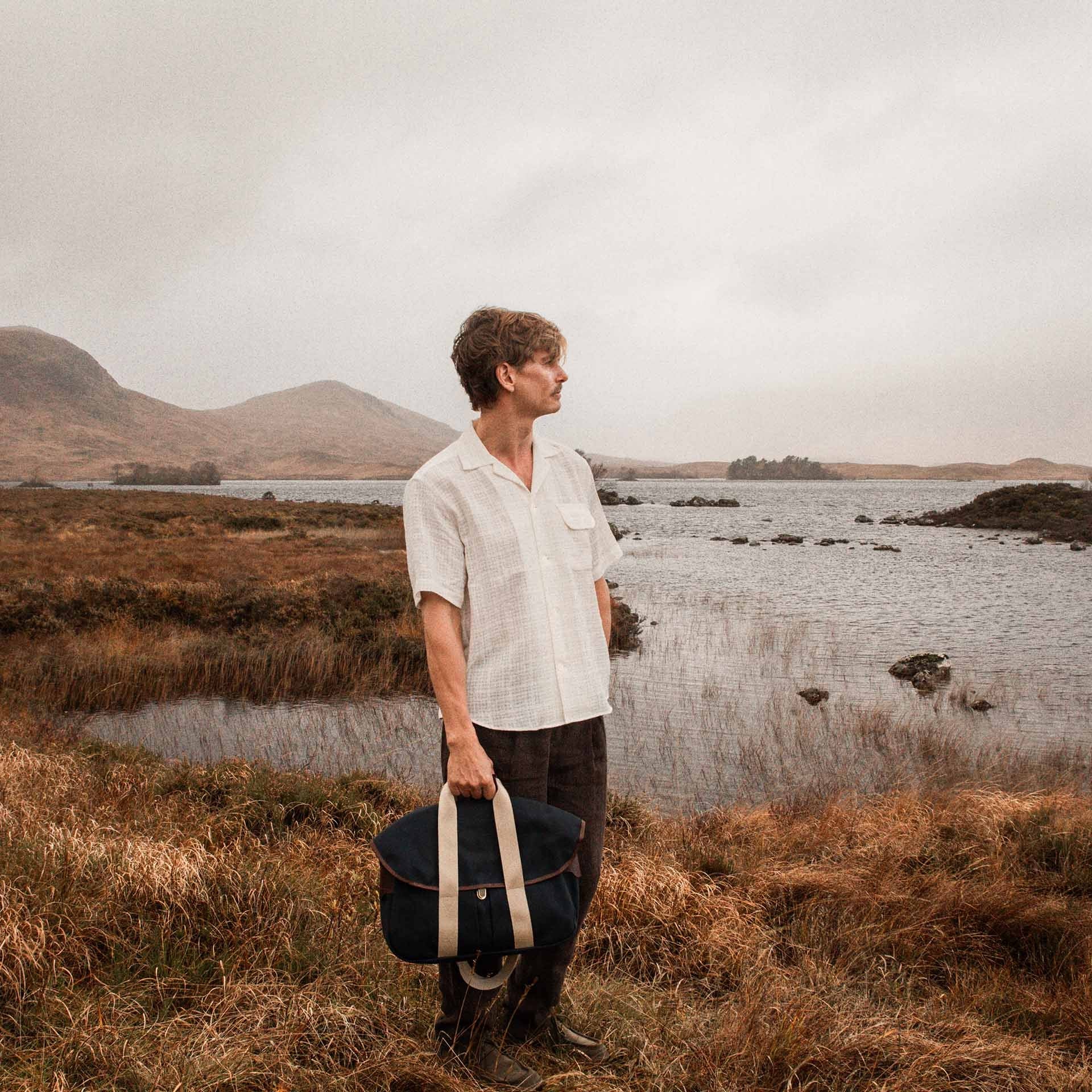 Bolso de negocios Musette - Azul marino BM (imagen n.º 10)