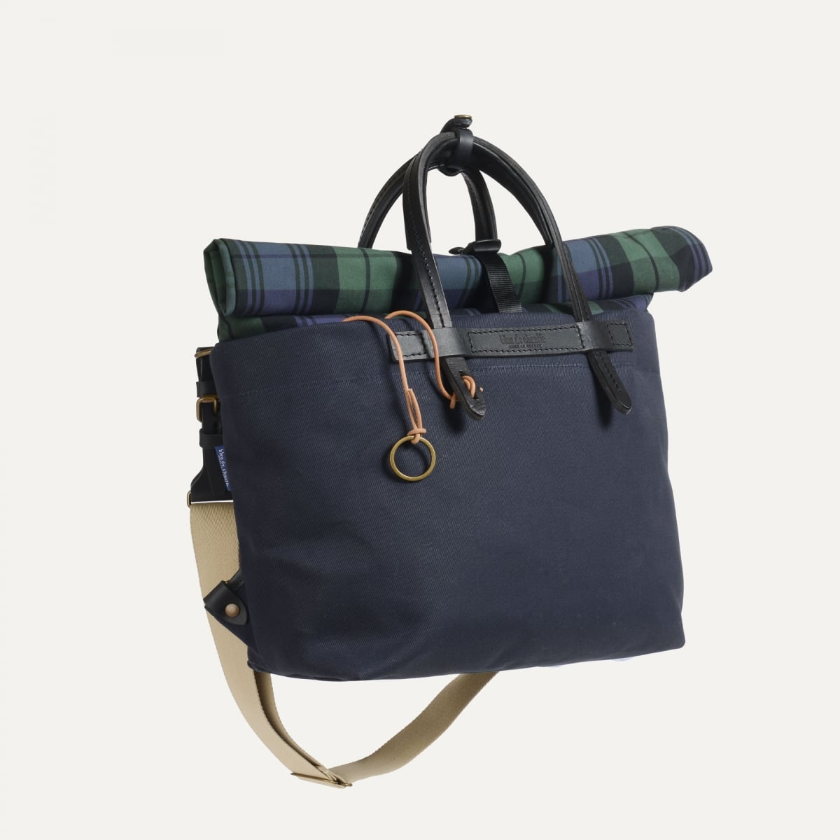 Sac Business Woody - Tartan marine (image n°3)