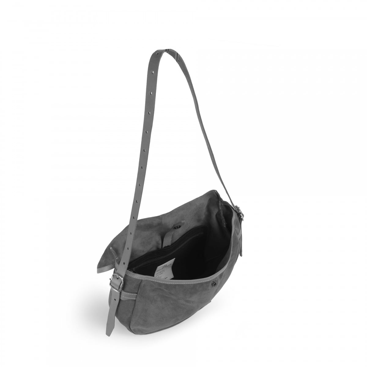 Musette du pêcheur demi lune Margot -  Marron Noisette (image n°7)