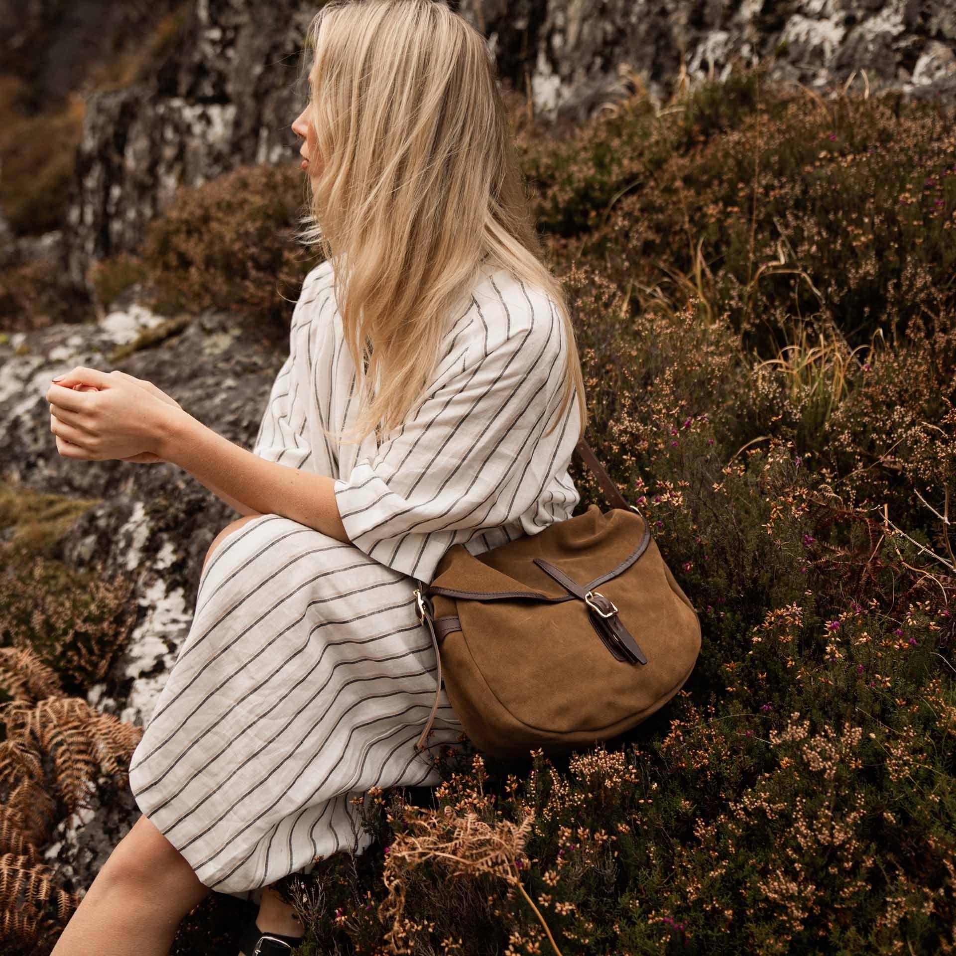 Margot half moon fisherman's bag - Musk (image n°8)
