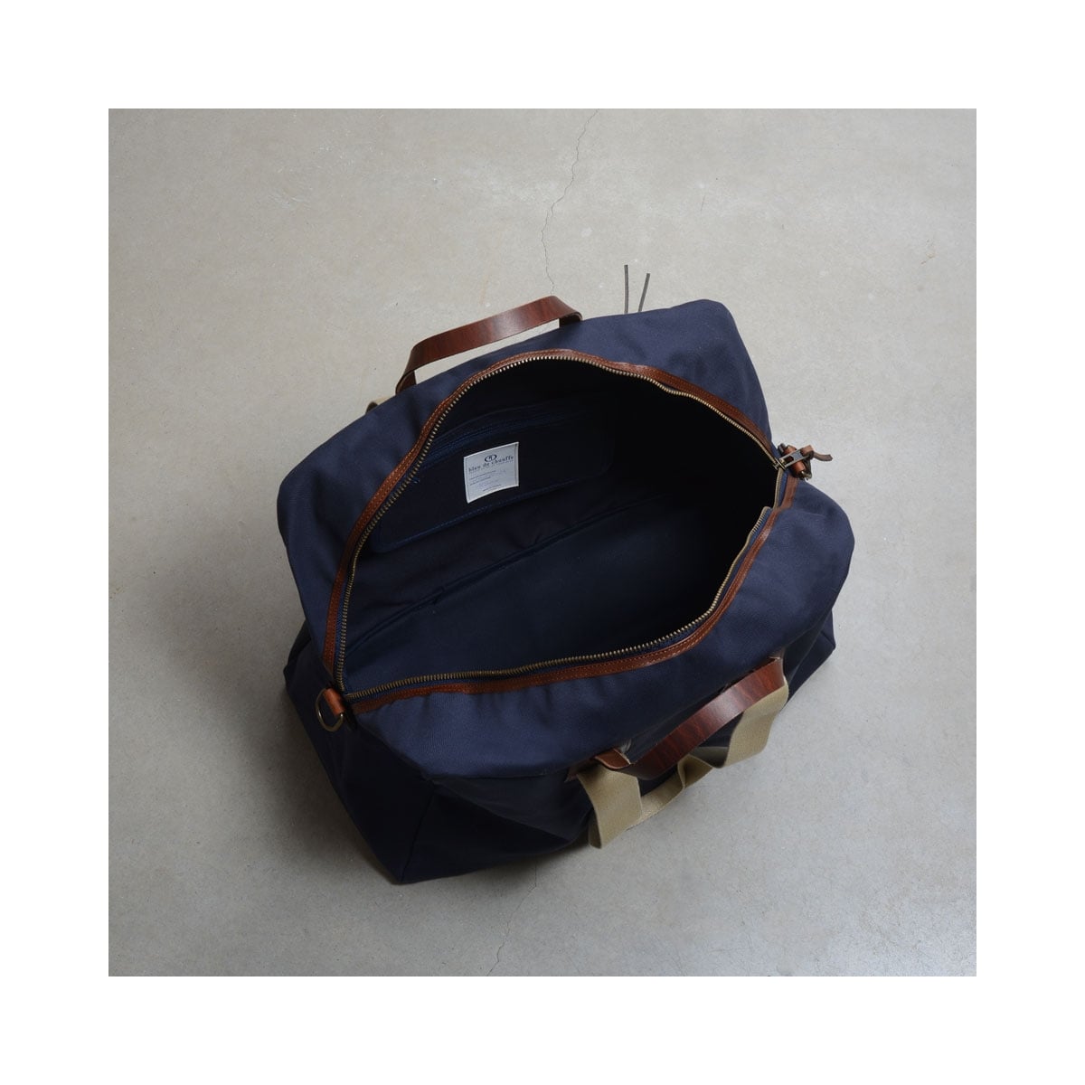 Sac voyage aviateur Missak - Marine BM (image n°4)