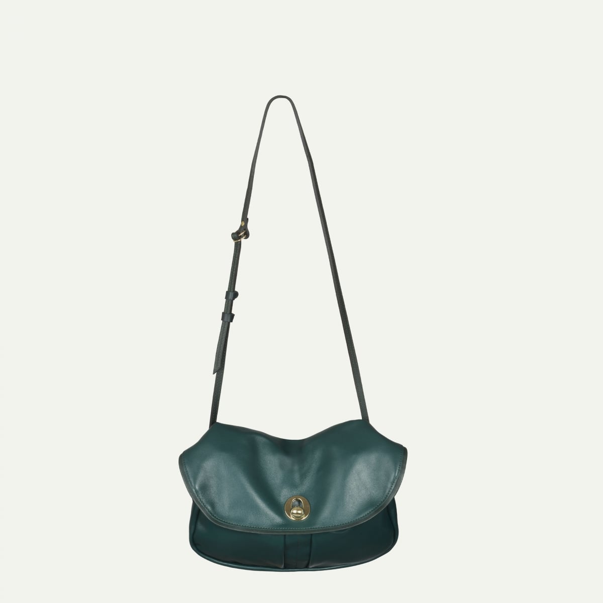 Janice Soft Musette S bag - Serpentine green (image n°2)