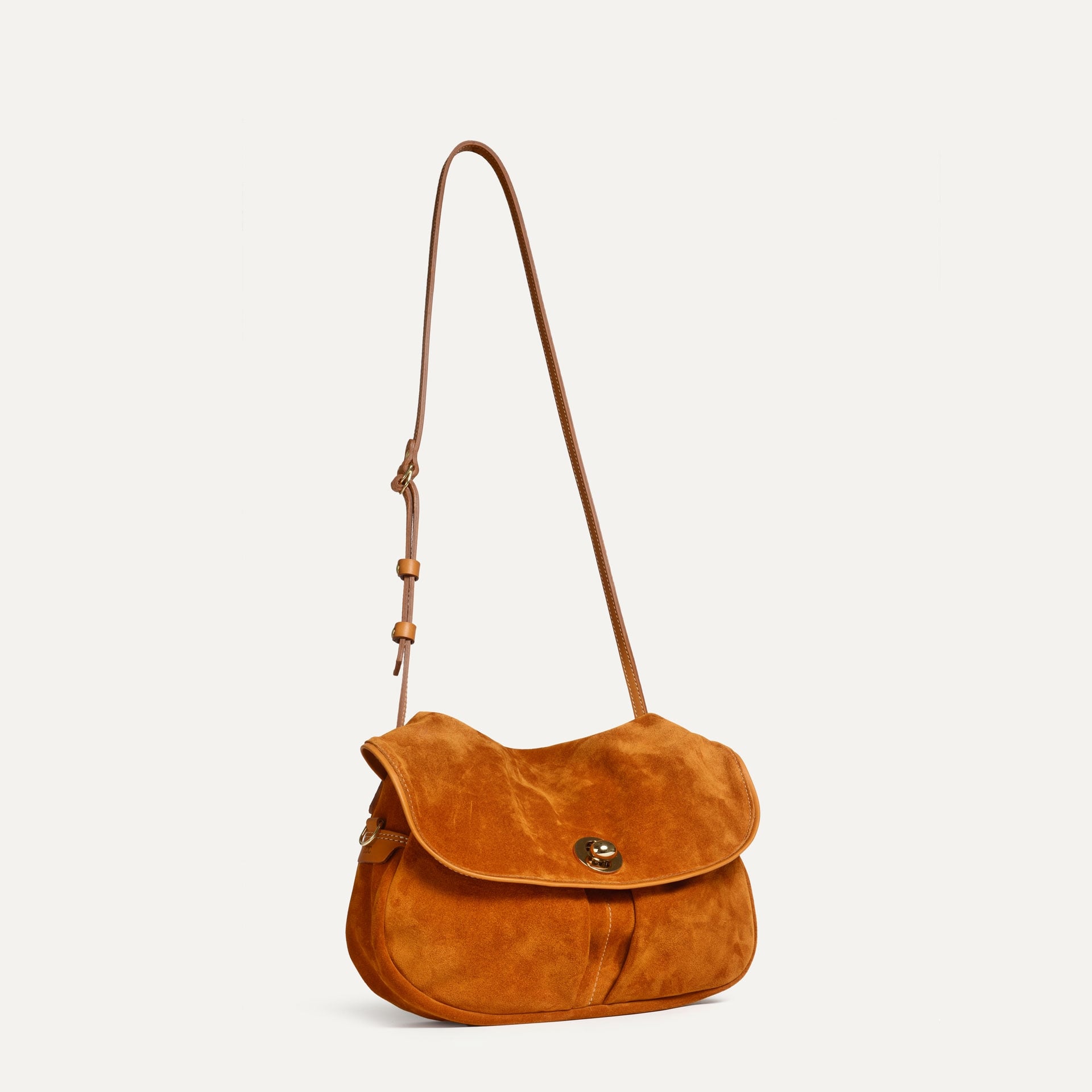 Janice Soft Musette S bag - Ocher (image n°3)