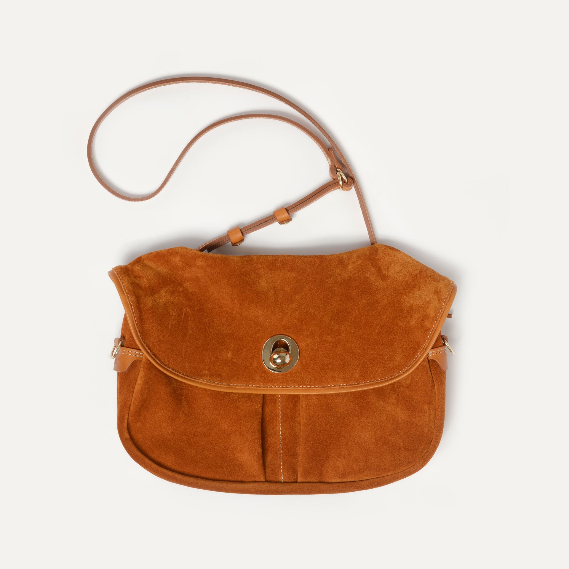 Janice Soft Musette S bag - Ocher (image n°1)
