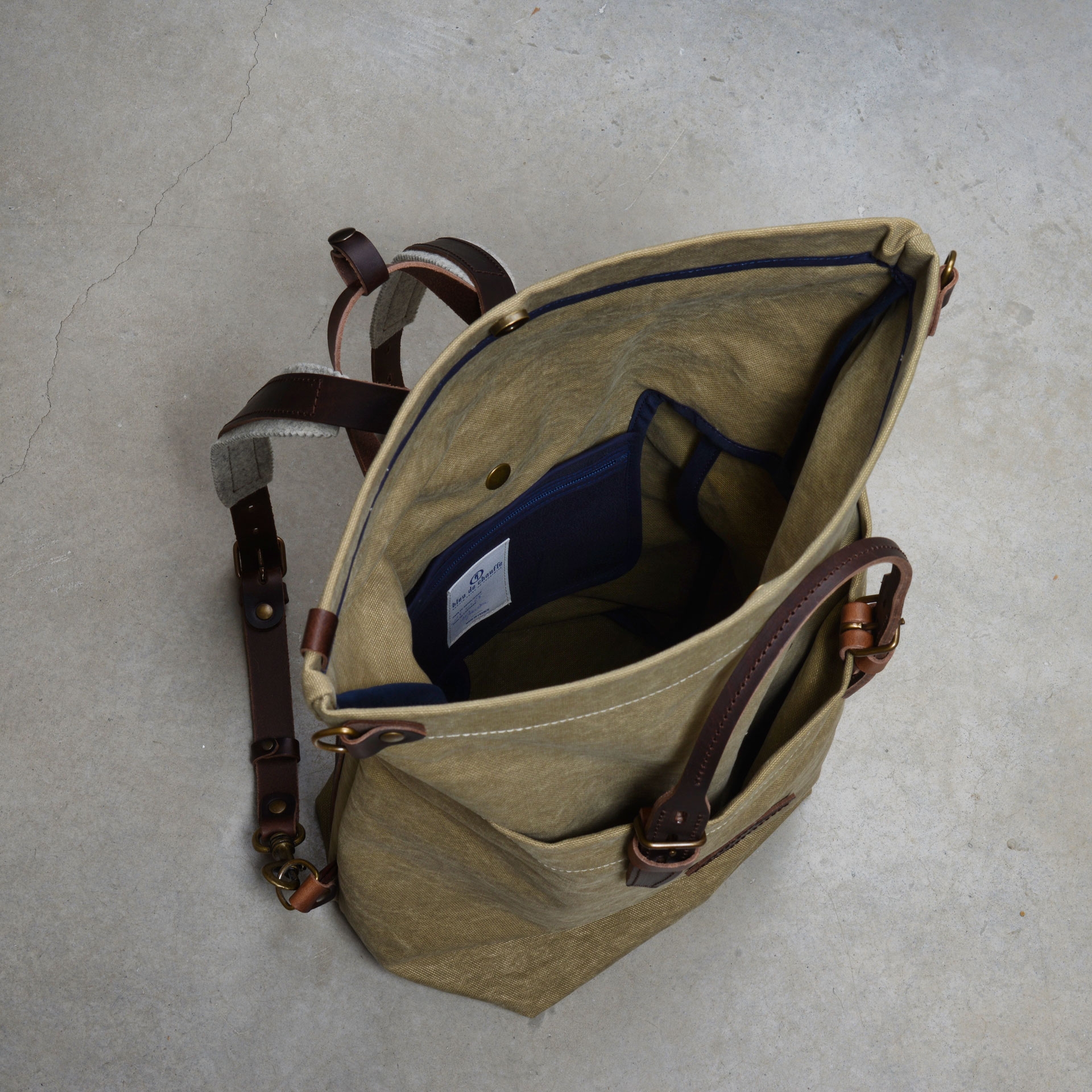 Sac à dos Woody 25L - Kaki US stonewashed (image n°4)