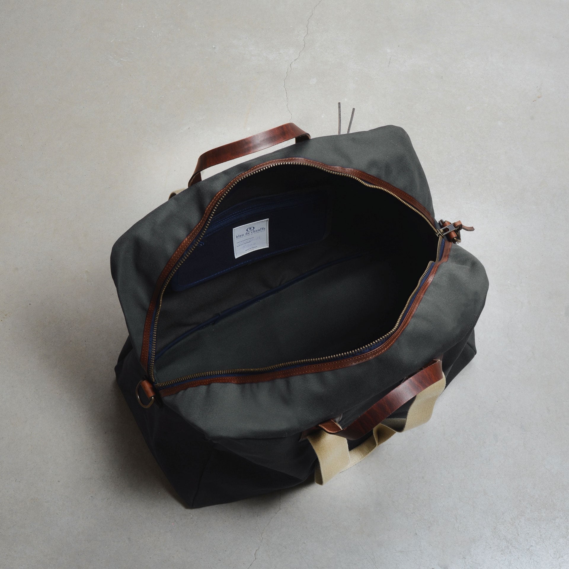 Missak Flieger Reisetasche - Khaki BM (image n°4)