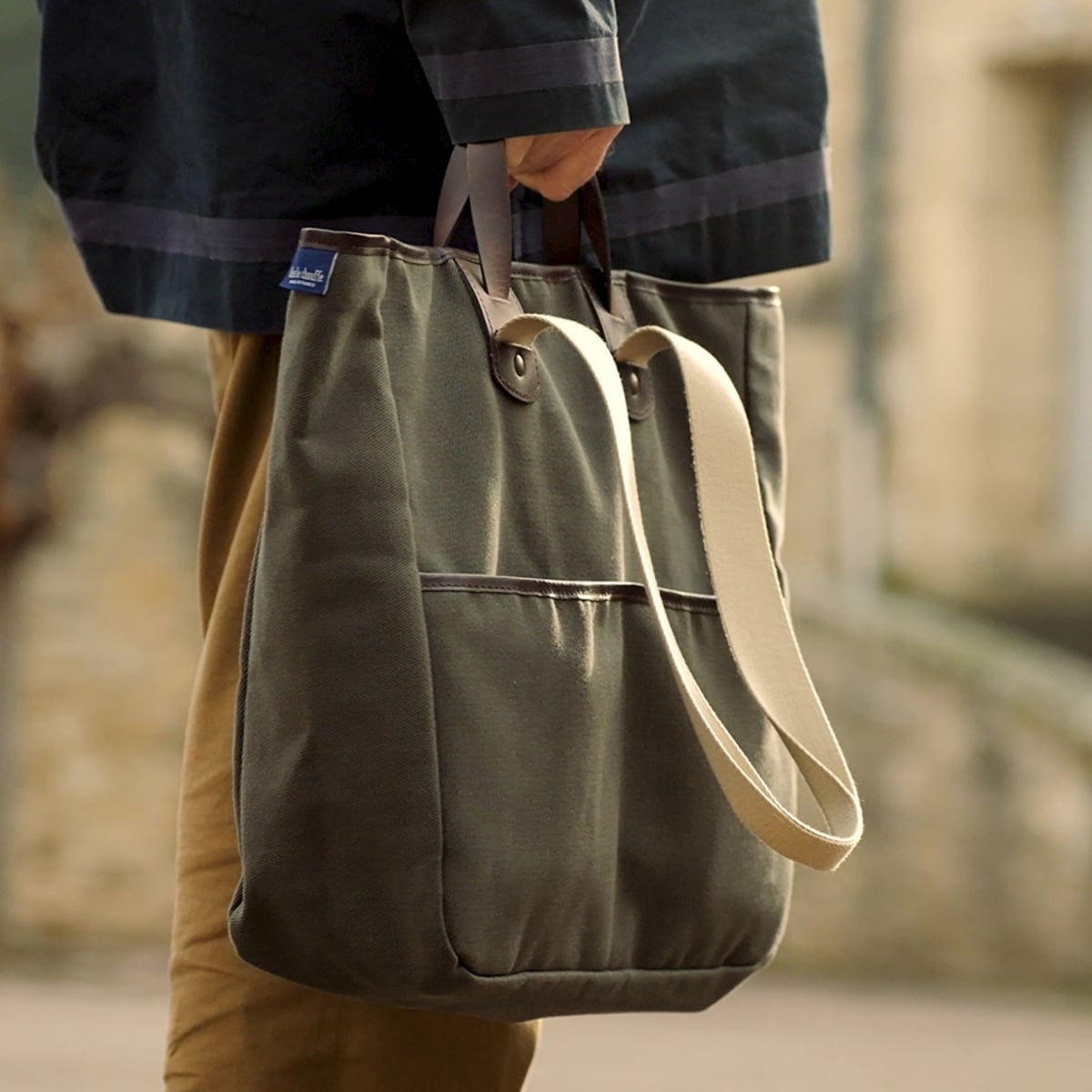  Meline Tote Bag - Khaki BM (image n°7)