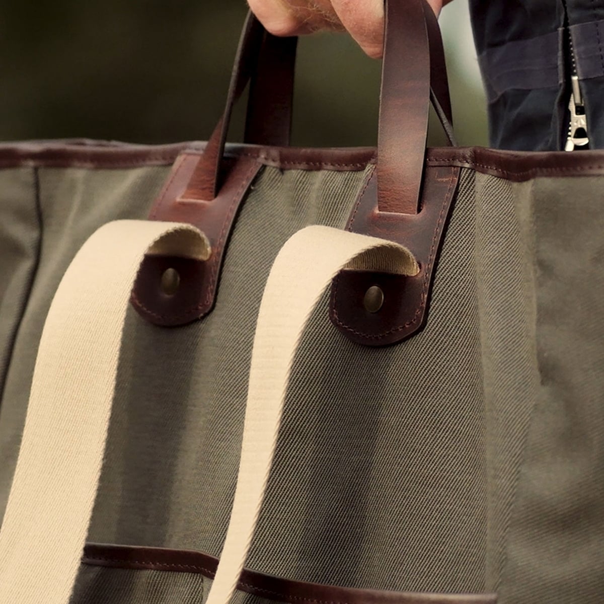 Meline Tote Bag - Khaki BM (image n°9)