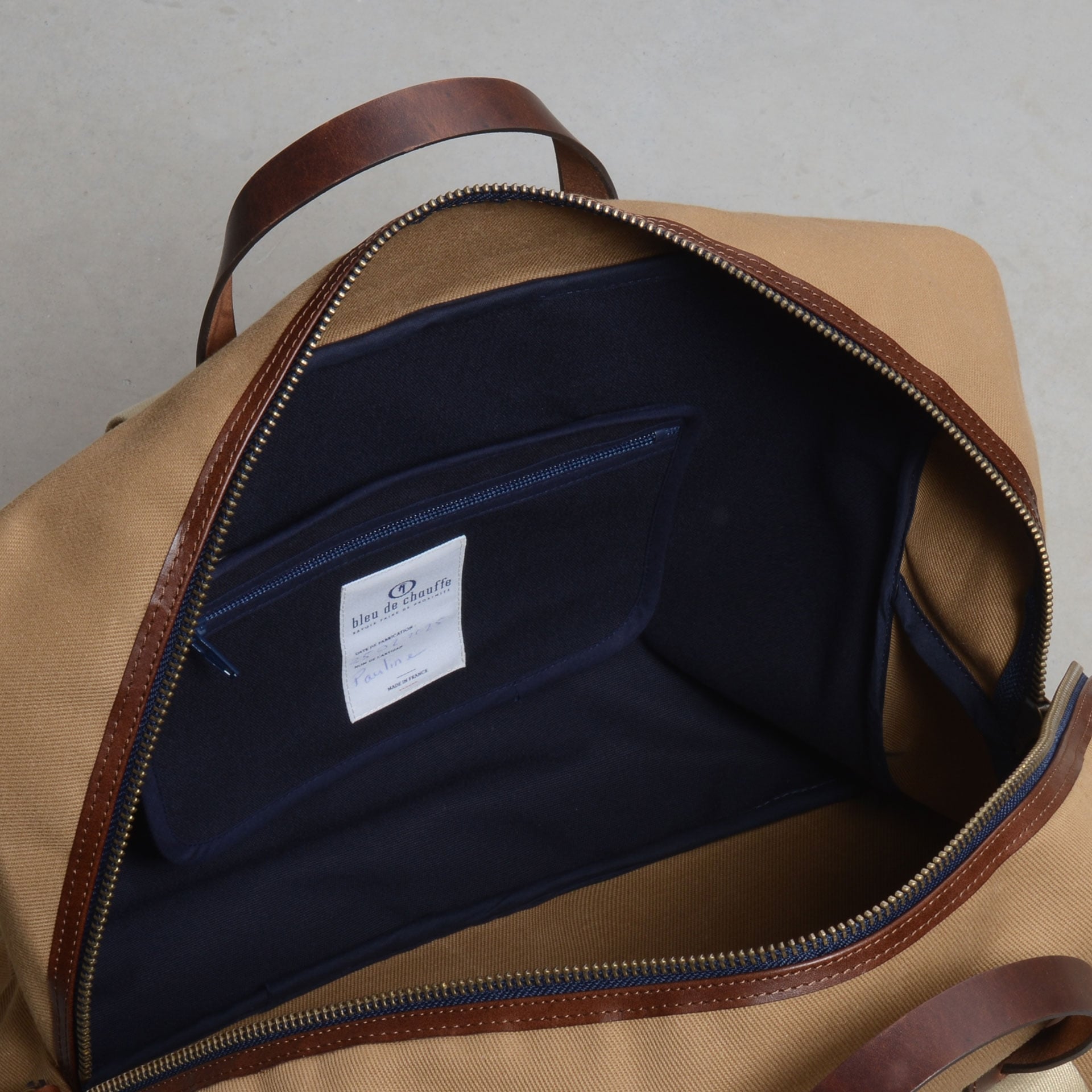 Sac voyage aviateur Missak - Camel BM (image n°6)