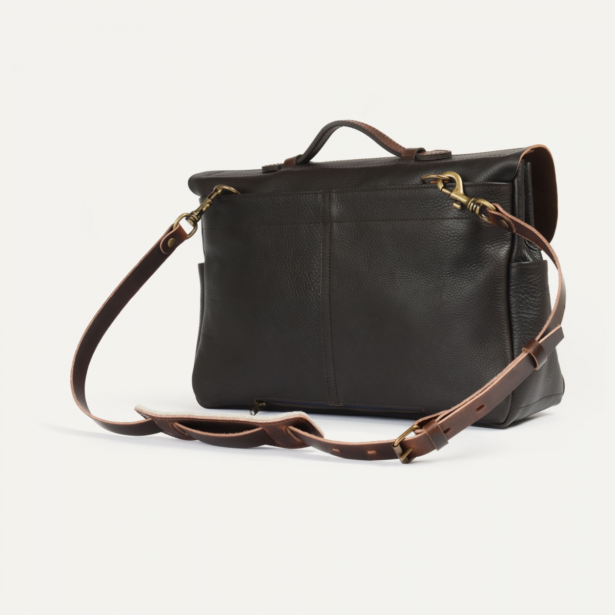 Satchel bag Charles - Dark Brown (image n°3)